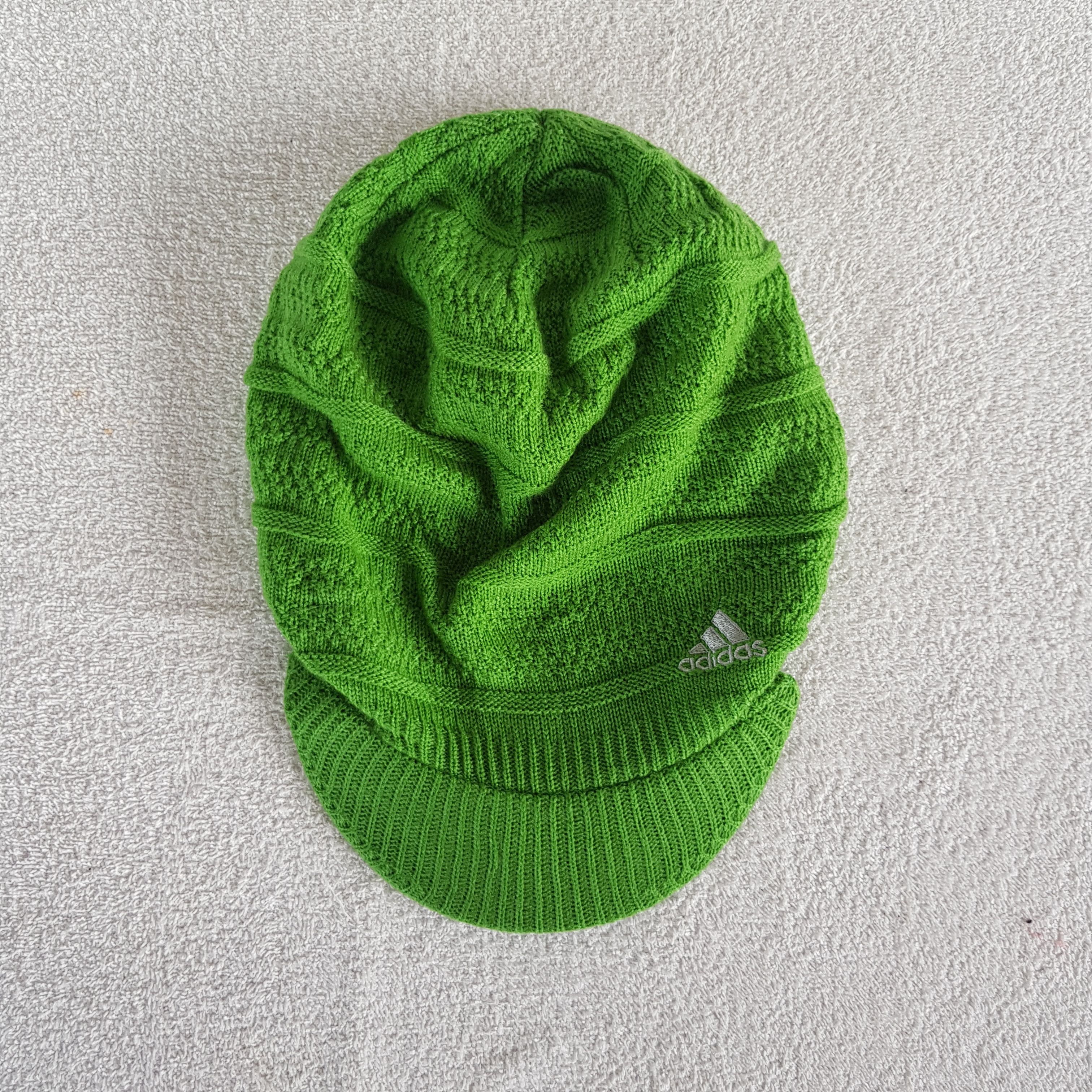 Adidas Vintage Adidas Beanie Knit Crochet Sportswear Snow Caps Hats Size ONE SIZE - 5 Thumbnail