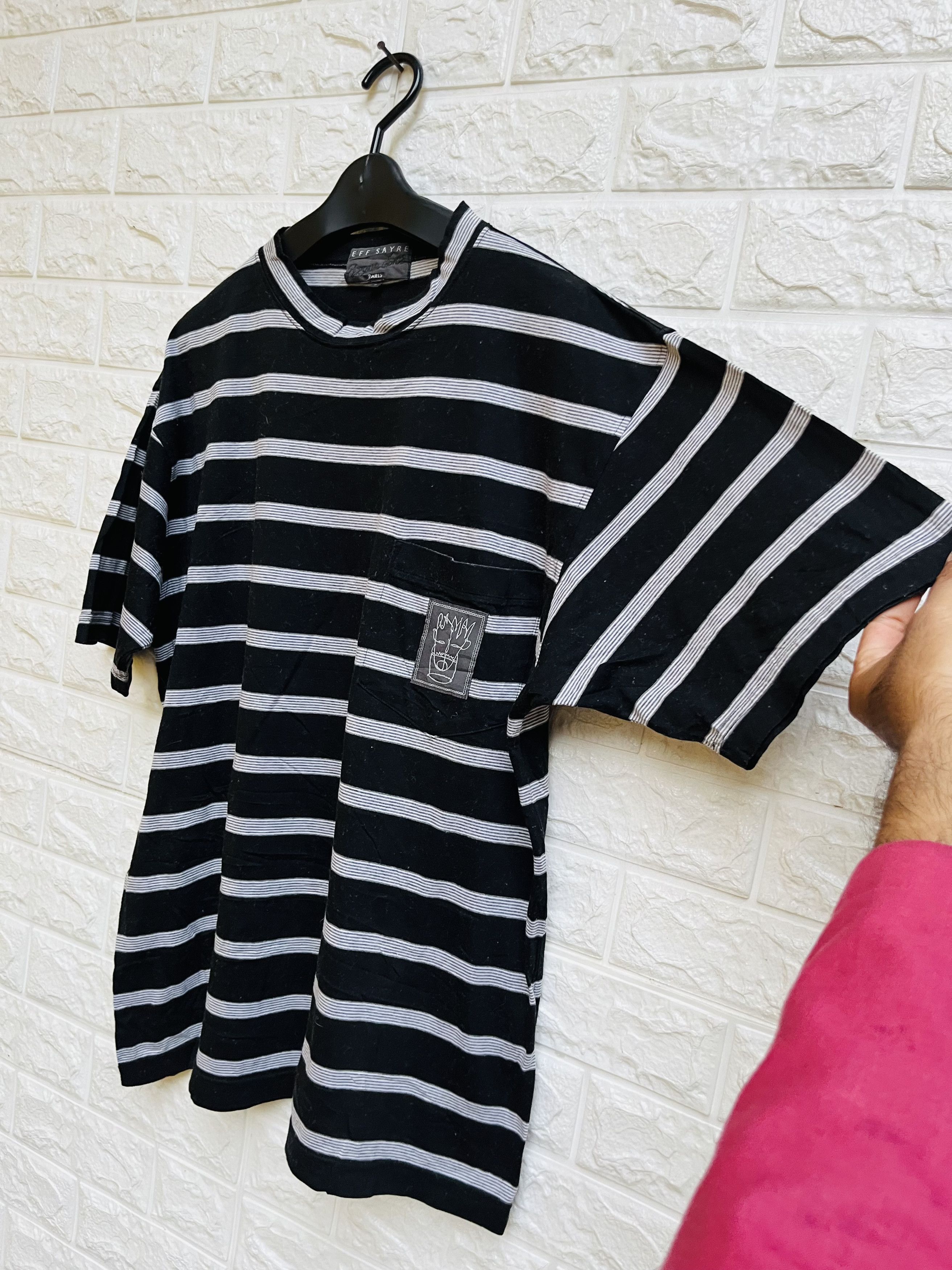Japanese Brand × Vintage Vintage Jeff Sayre Paris Striped Designer Fashion Style Size US L / EU 52-54 / 3 - 5 Thumbnail
