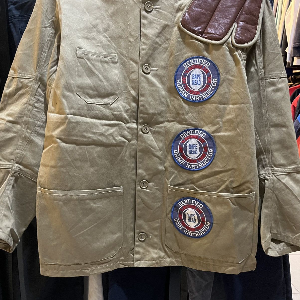 Bape Bape Hunting Jacket Ian Brown Stone Roses Size US XL / EU 56 / 4 - 7 Thumbnail