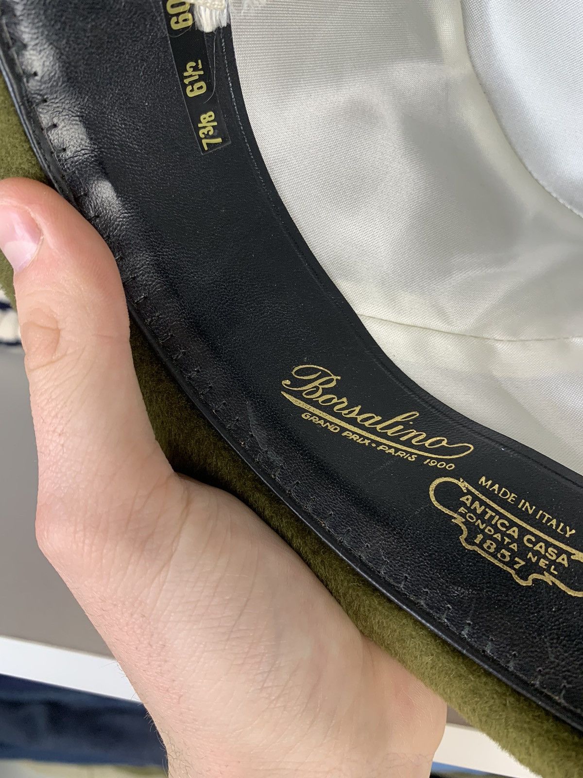 Borsalino Borsalino Alessandia Hat Made In Italy Size ONE SIZE - 21 Thumbnail