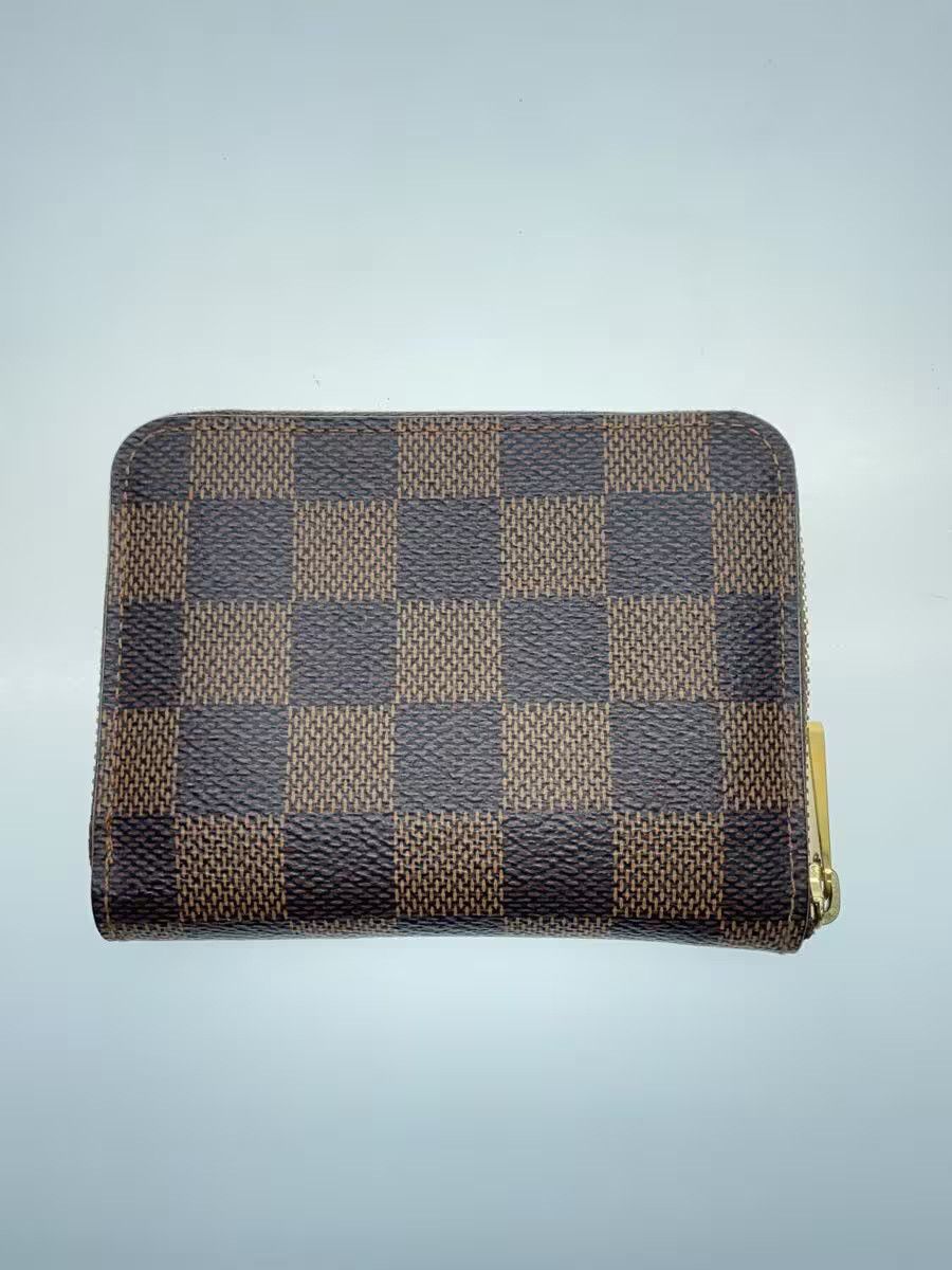 Louis Vuitton Louis Vuitton Damier Ebene Zippy Coin Purse Check Brown Size ONE SIZE - 2 Thumbnail