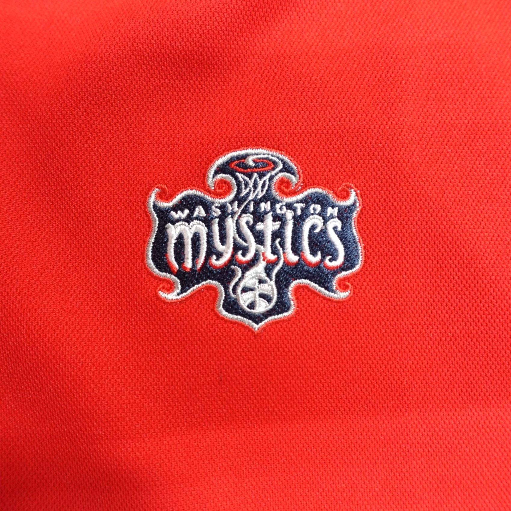 Nike Nike Washington Mystics Polo Shirt 2XL Red Dri-Fit DR8053 Polo Men Short Sleeve Collared Button Golf Shirt Size US XXL / EU 58 / 5 - 3 Thumbnail