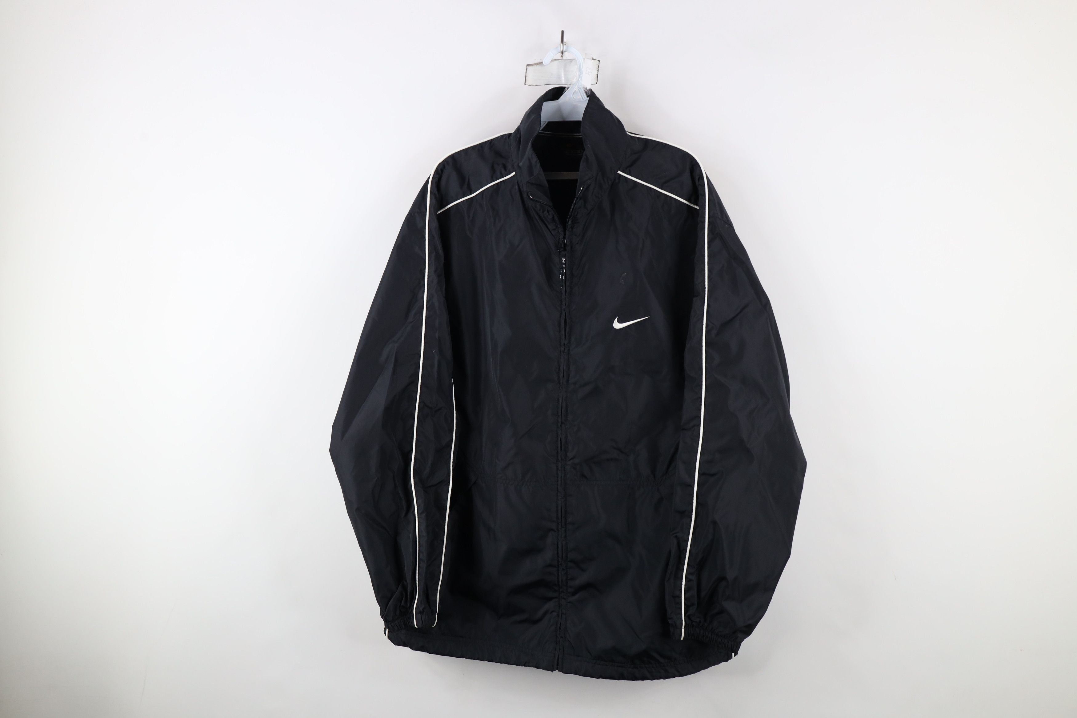 Nike × Vintage Vintage Nike Scott Mini Swoosh Full Zip Windbreaker Jacket Size US S / EU 44-46 / 1 - 1 Thumbnail