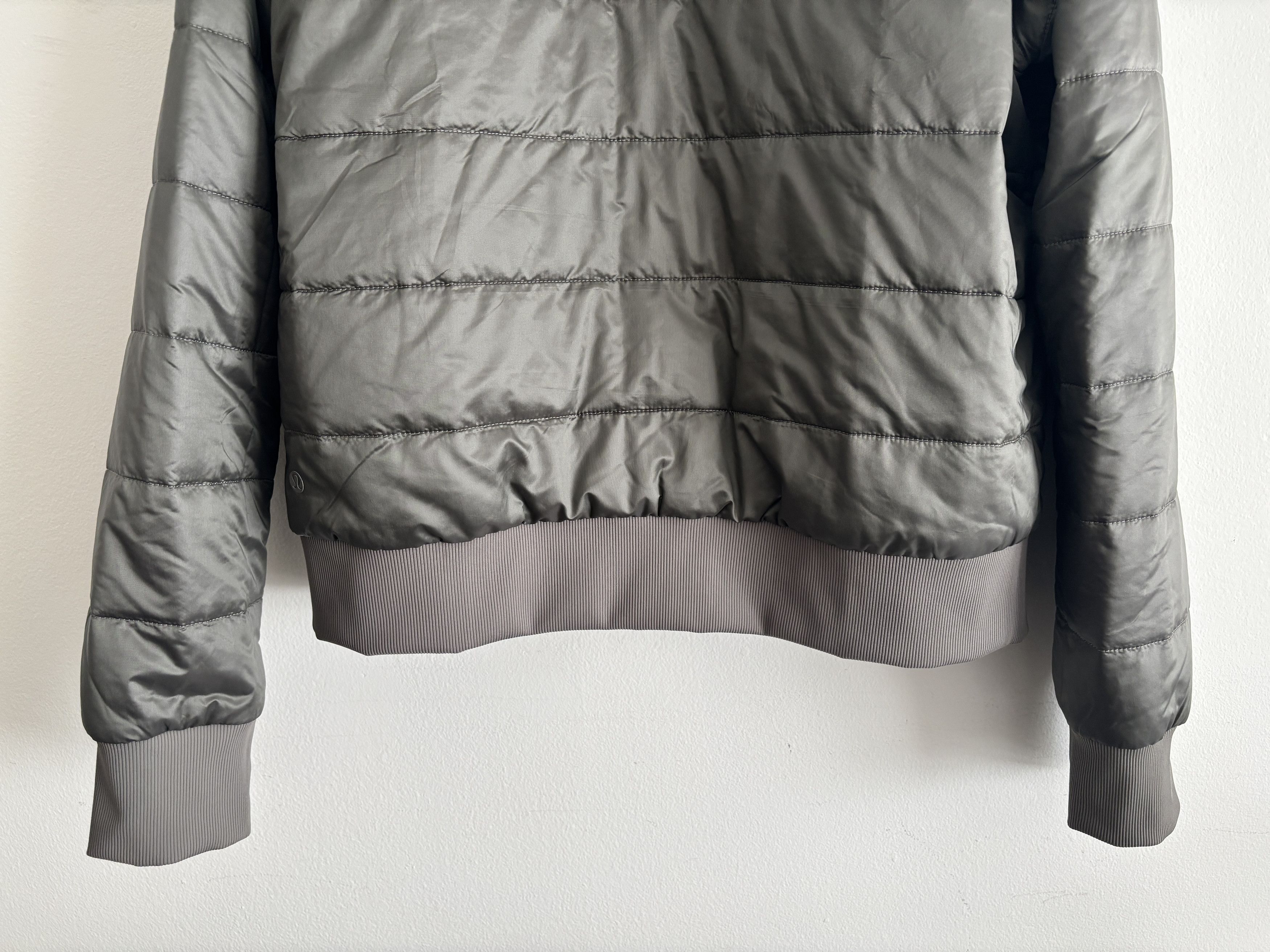 Lululemon Non-stop Bomber Reversible Jacket Olive / Taupe M - L Size M / US 6-8 / IT 42-44 - 14 Thumbnail