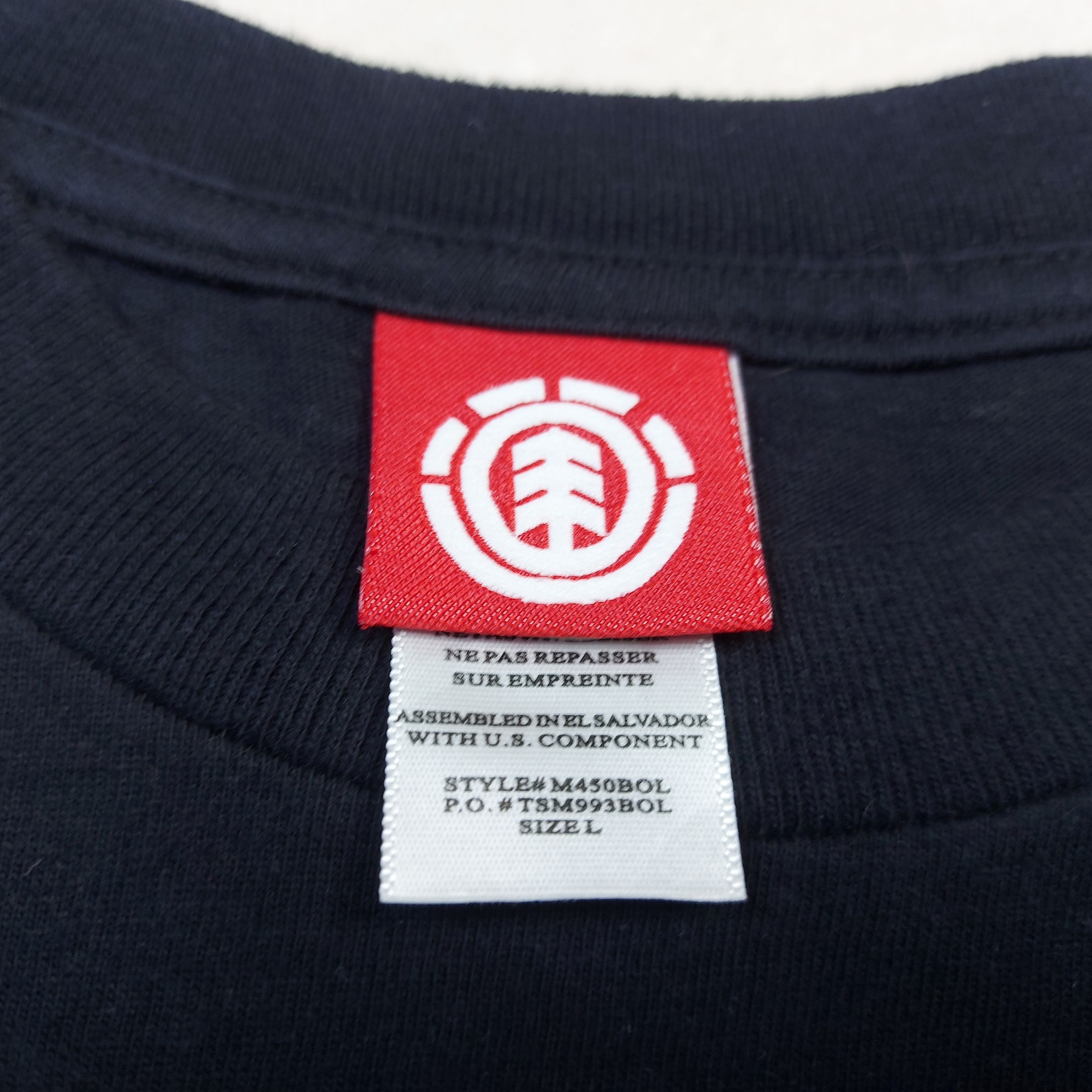 Element Vintage Y2K Element Bam Margera Skateboard TEE Size US L / EU 52-54 / 3 - 9 Thumbnail