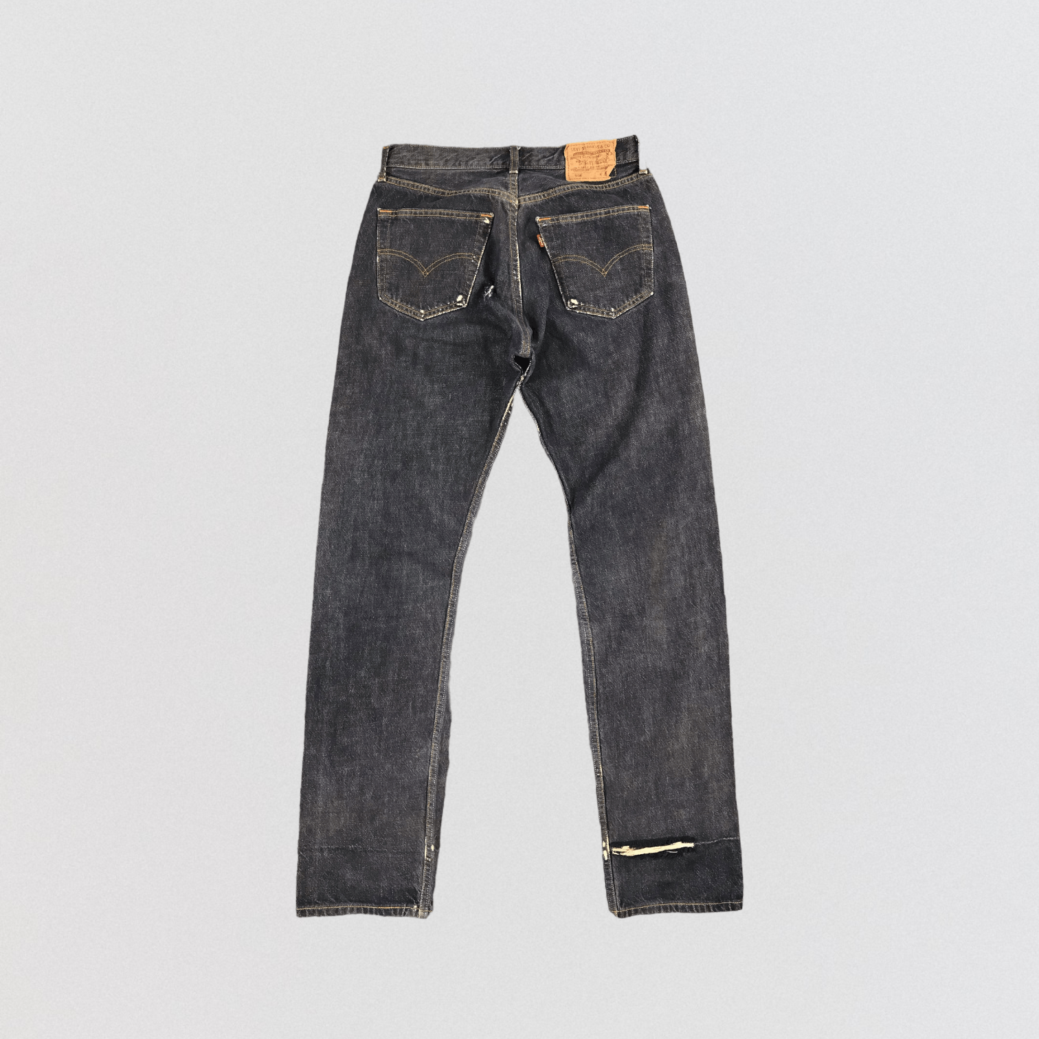 Levi's × Vintage Vintage 90s Distress Levis 501 Jeans-JM1557 Size US 31 - 2 Thumbnail