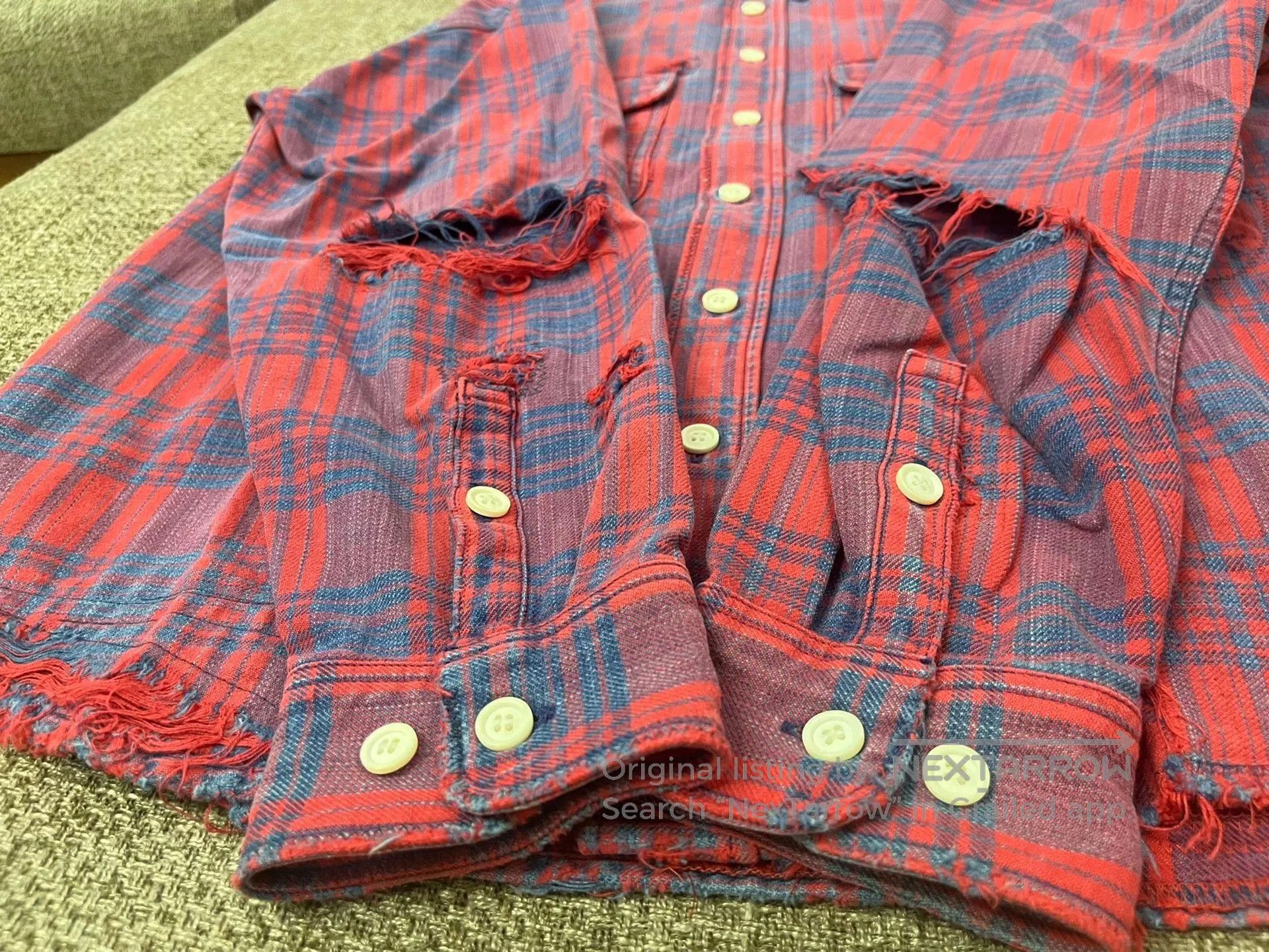 Visvim VISVIM Lumber Check Crash Shirt. Size US S / EU 44-46 / 1 - 6 Thumbnail