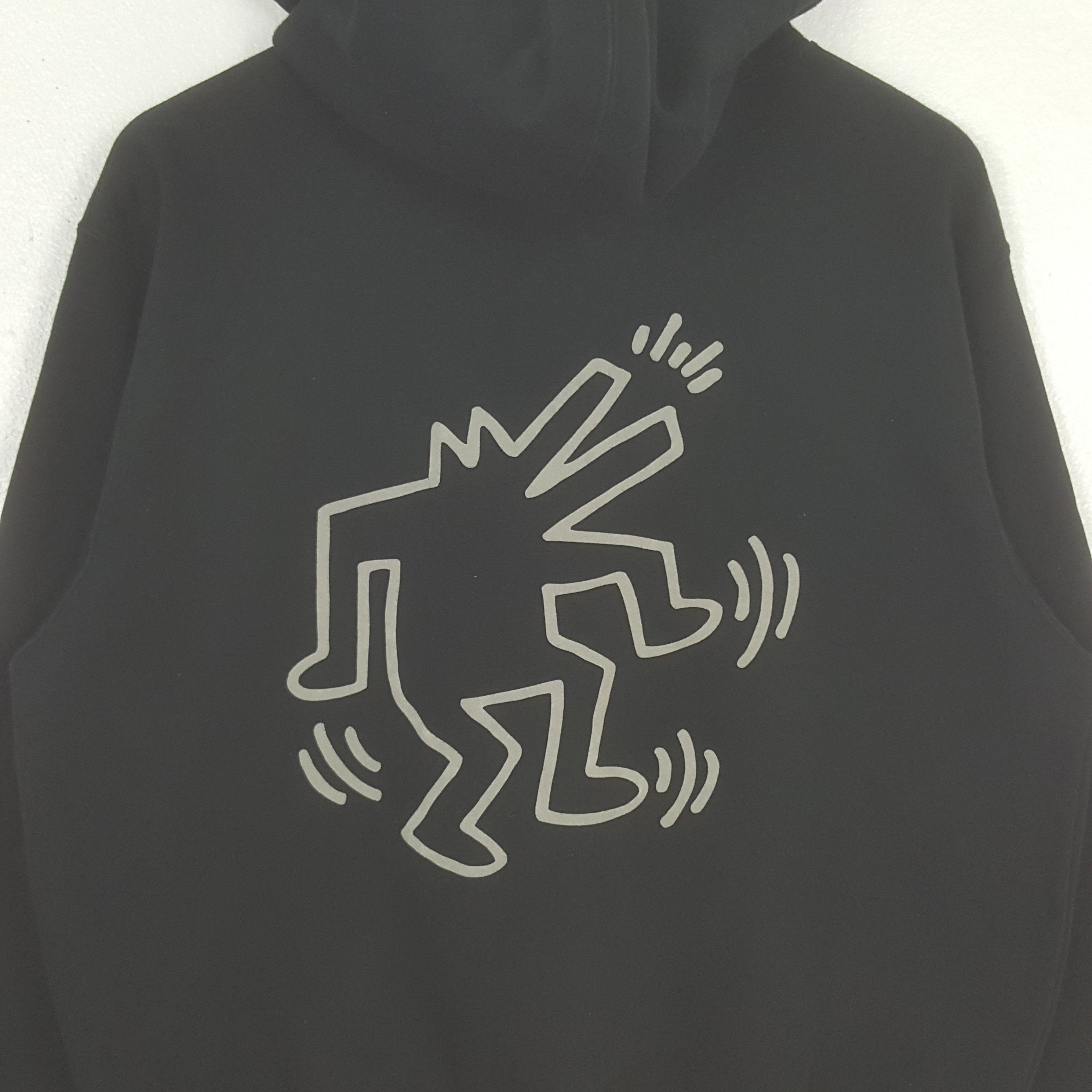Keith Haring Vintage Keith Haring Artist Design Hoodies C313N14 Size US L / EU 52-54 / 3 - 2 Thumbnail