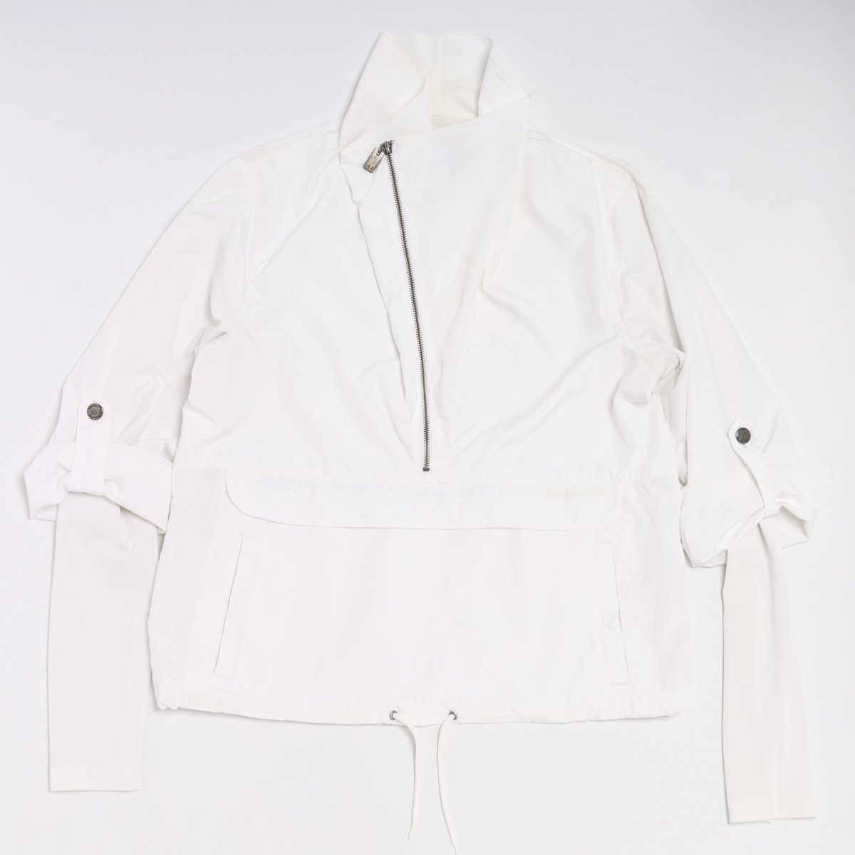 Emporio Armani Armani Jeans Polyester White Anorak Jacket Size M / US 6-8 / IT 42-44 - 11 Thumbnail