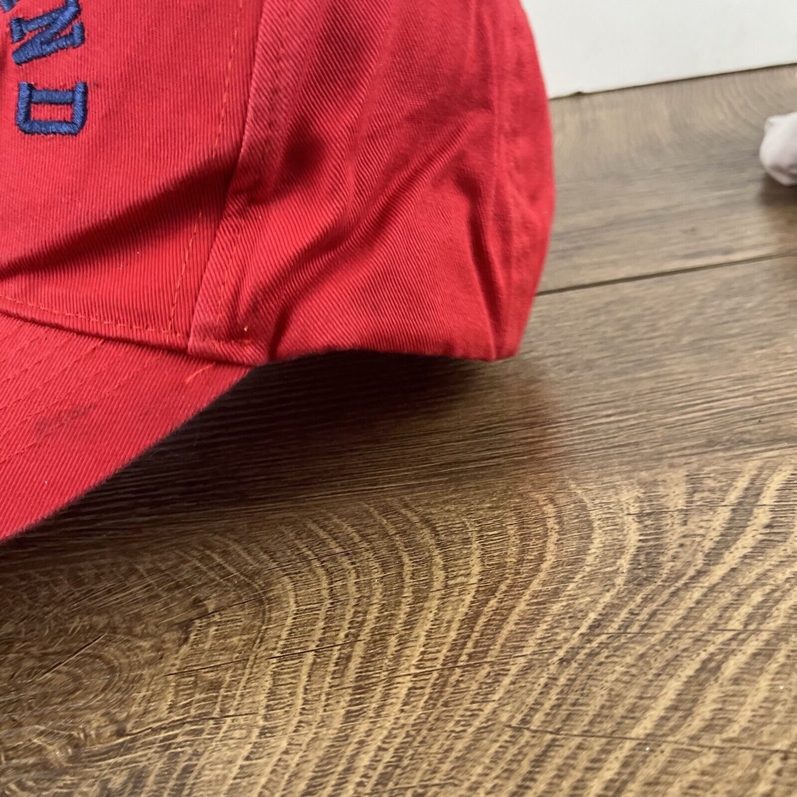 Other England Hat England Baseball Hat Red Adjustable Hat Red Adul Size ONE SIZE - 9 Thumbnail