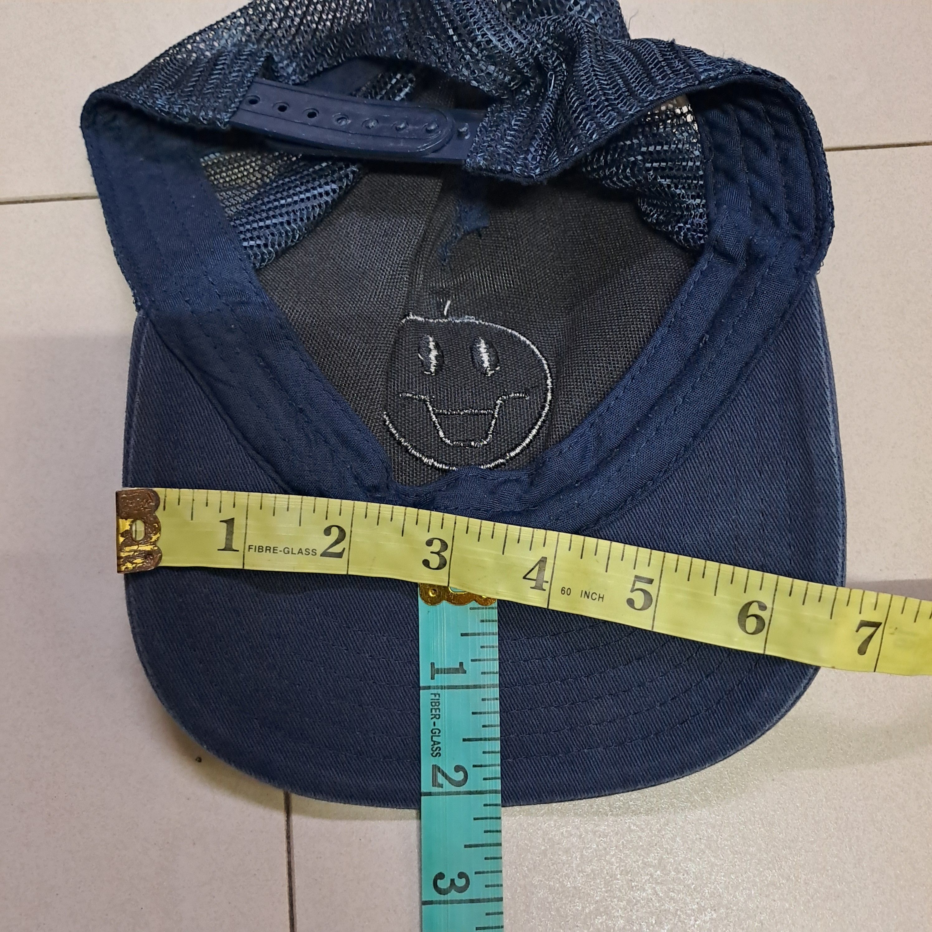 Vintage Vintage Smiley Face Trucker Hat/Cap Size ONE SIZE - 10 Thumbnail