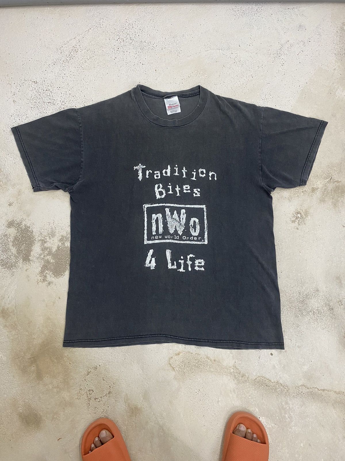 Vintage Vintage New World Order Tradition Bites 4 Life Size US M / EU 48-50 / 2 - 2 Thumbnail
