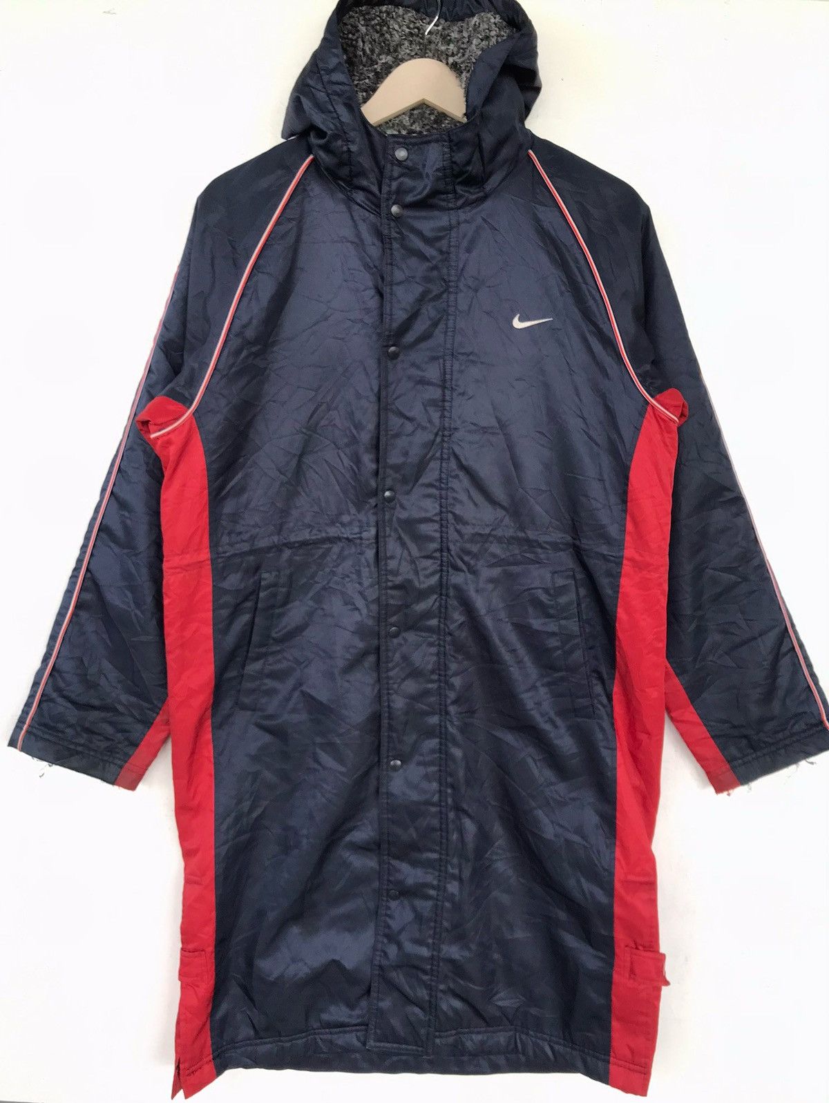 Nike × Vintage Vintage NIKE long jacket Size L Size US L / EU 52-54 / 3 - 1 Thumbnail