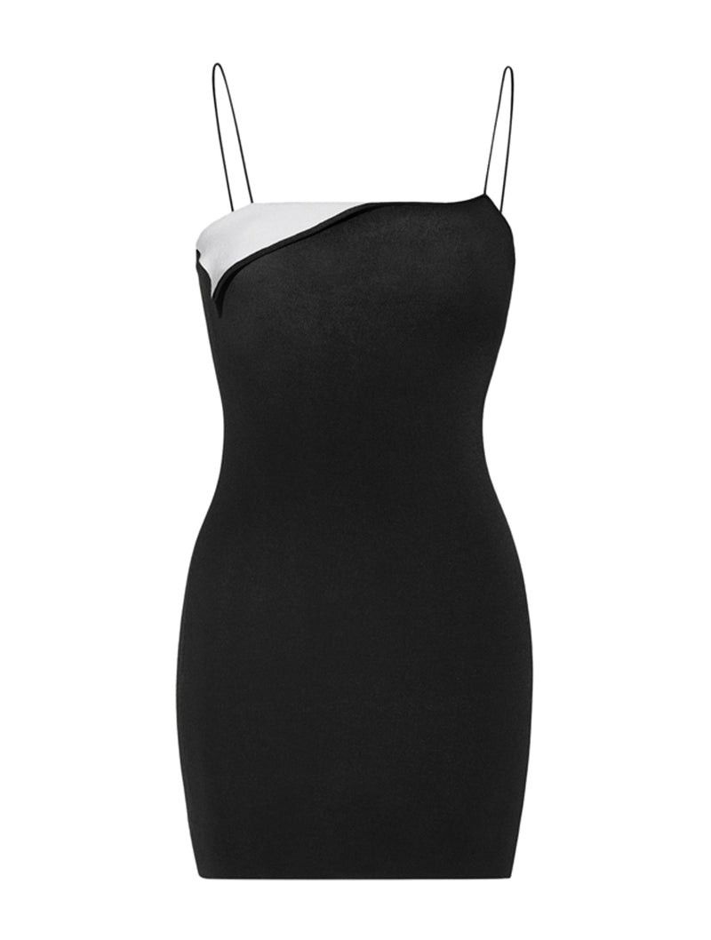 image of Jacquemus La Mini Robe Aro in Black, Women's (Size XS)