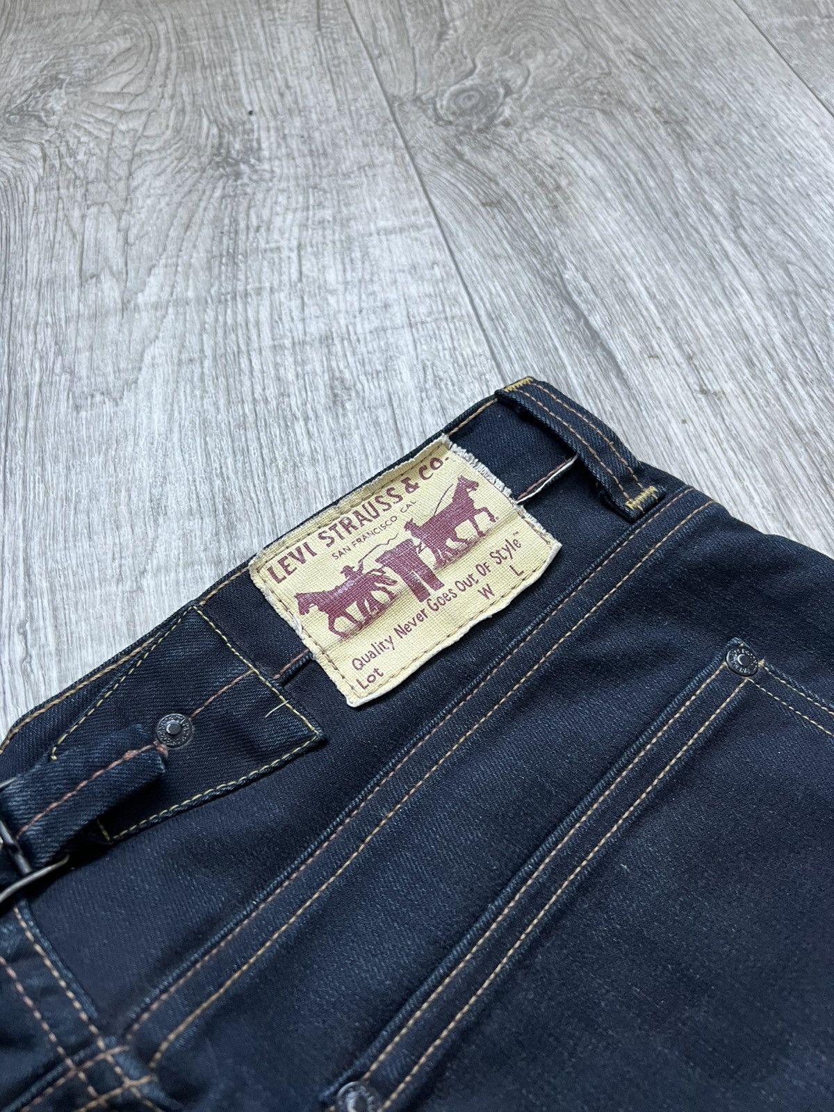 Levi's Crazy Vintage Levis Engineered Japan Jeans If Six Was Nine Size US 32 / EU 48 - 8 Thumbnail