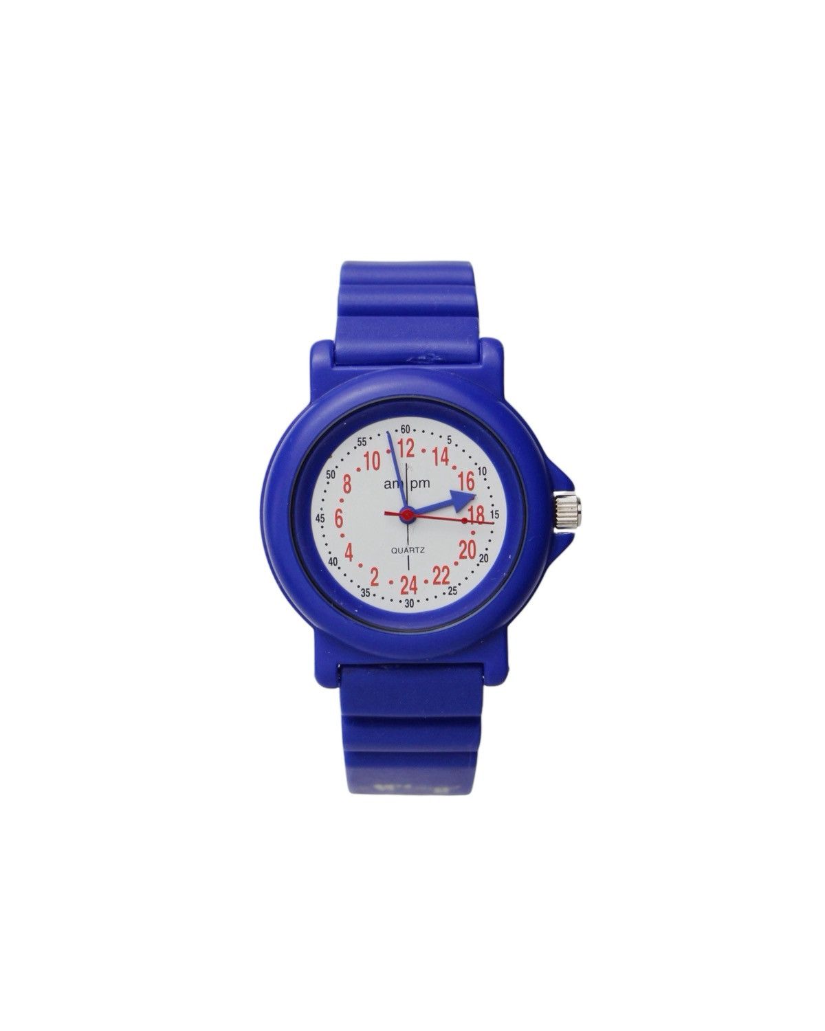 Japanese Brand 2000S AM:PM BLUE QUARTZ WATCH Size ONE SIZE - 1 Thumbnail