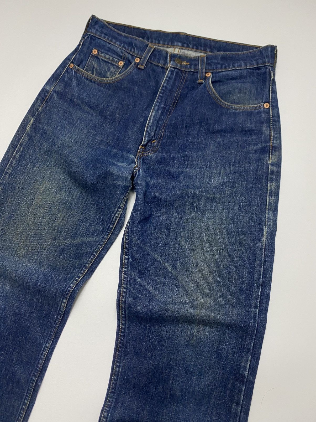 Levi's Vintage Original Levis 509 Straight Cut iconic denim jeans Size US 32 / EU 48 - 3 Thumbnail