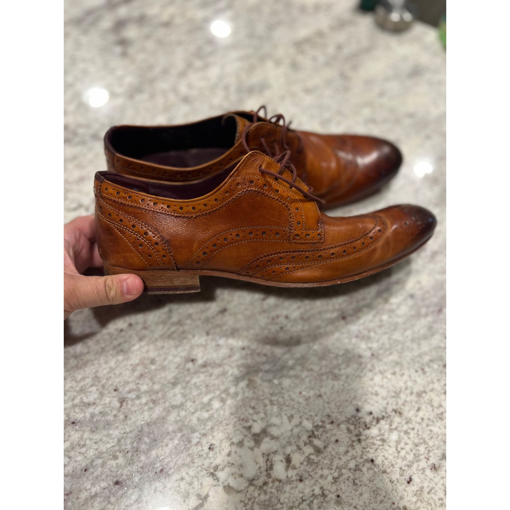 Ted Baker Ted Baker Gryene Derby Dress Shoes - Size 10 Size US 10 / EU 43 - 1 Thumbnail