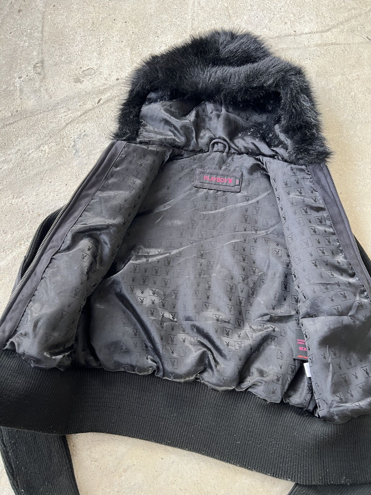 Playboy Playboy Fur Zip Jacket Size M / US 6-8 / IT 42-44 - 4 Thumbnail