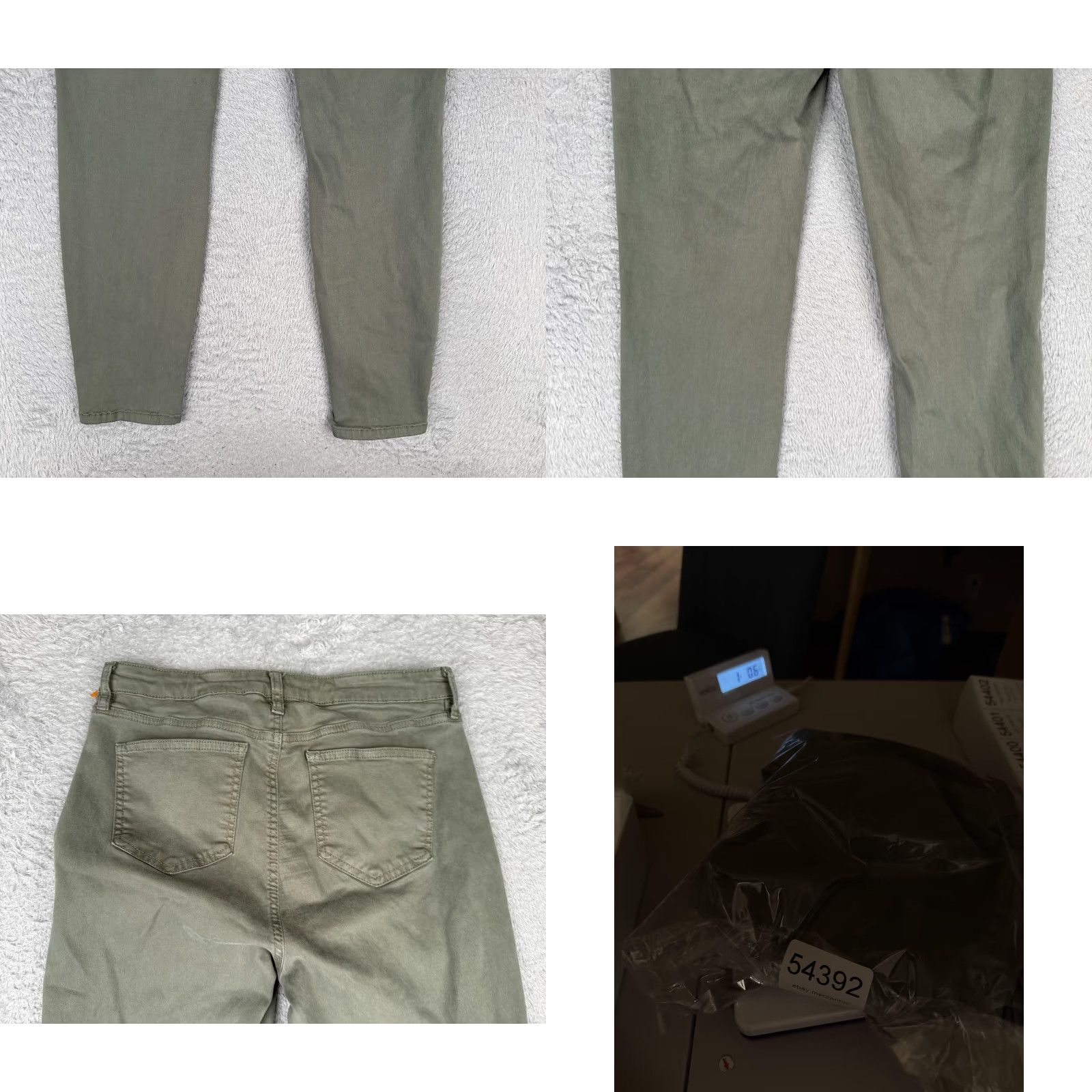 Buffalo David Bitton Buffalo David Bitton Hanna Pants Women 8/29 Green High Rise Skinny Stretch 29x29 Size 30" / US 8 / IT 44 - 10 Thumbnail