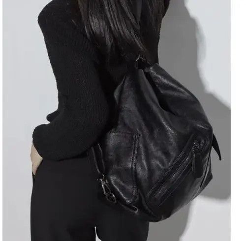 Japanese Brand PU Leather Shoulder Bag Size ONE SIZE - 4 Thumbnail