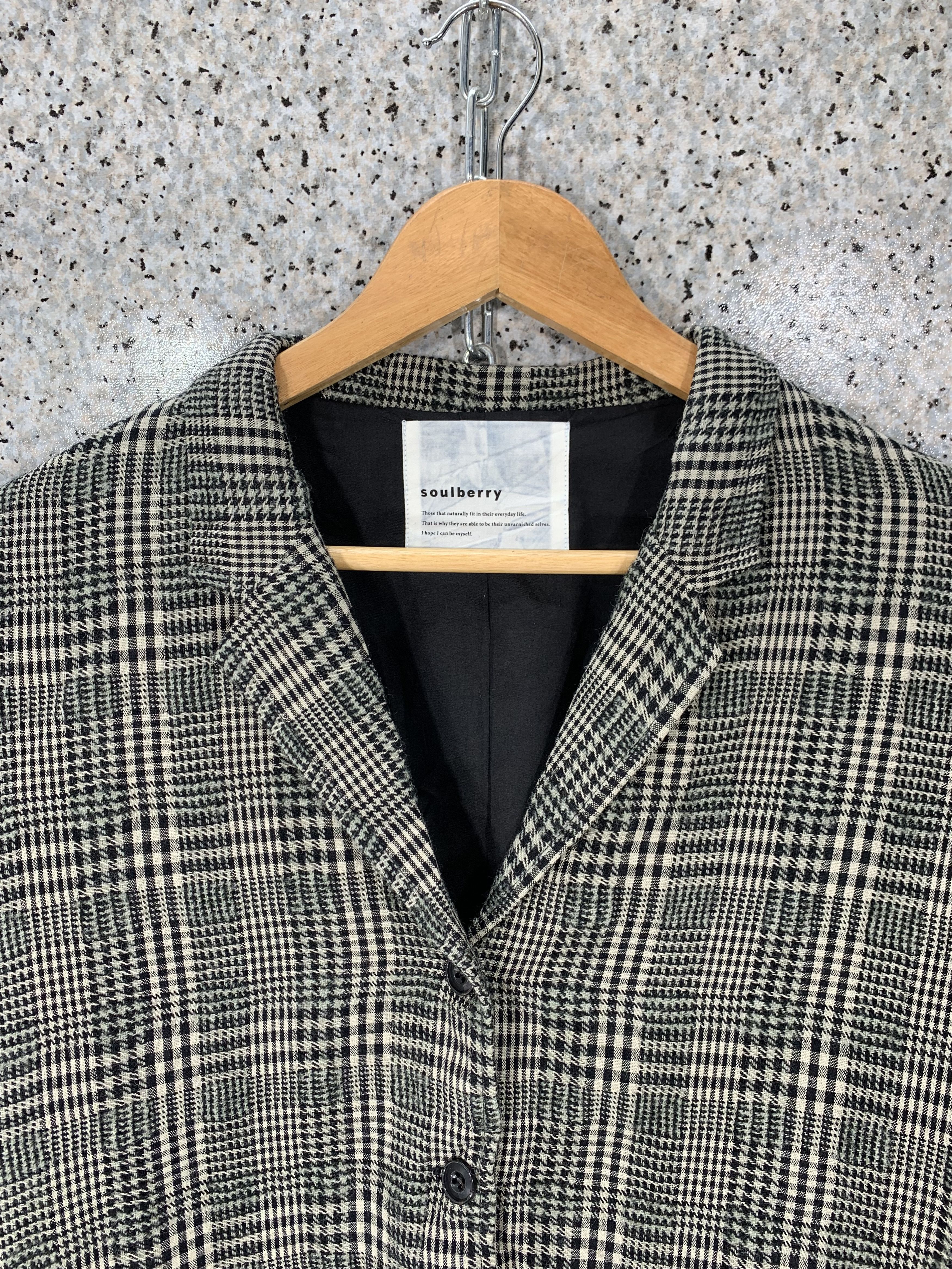 Soulberry Plaid Tartan Checkered Jacket
