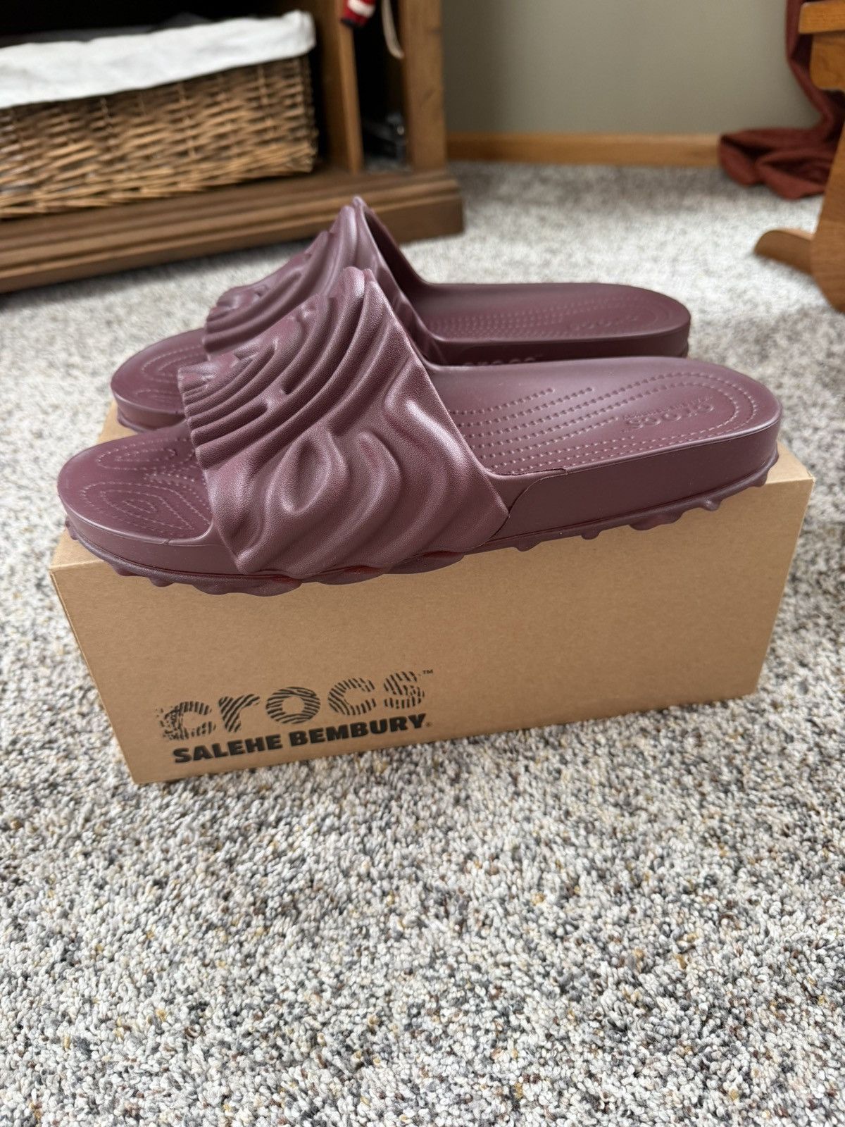 Crocs Crocs Salahe Bembury Pollex Slides Huckle Size US 12 / EU 45 - 7 Thumbnail
