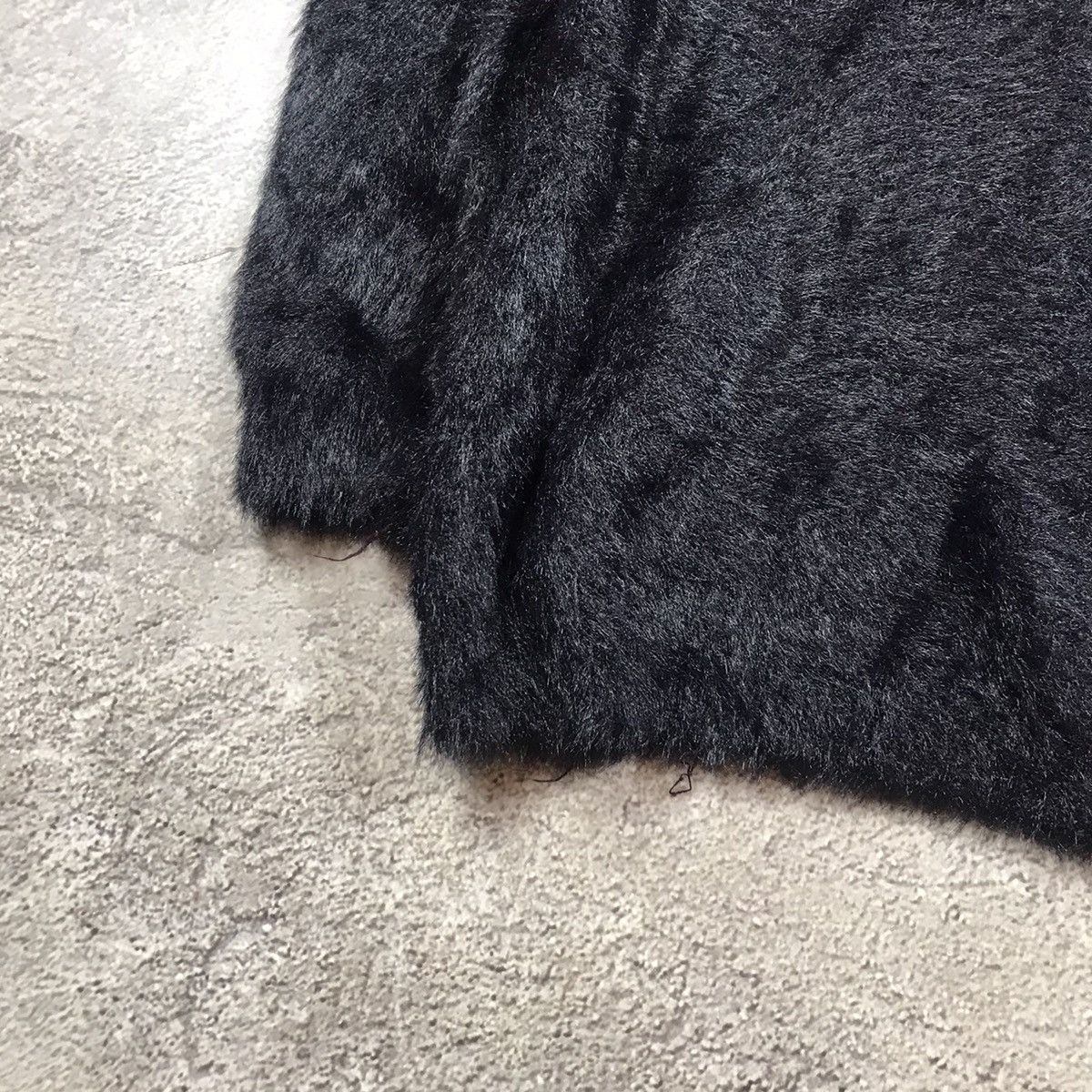 If Six Was Nine Vintage Y2K ABSTRACT MOHAIR SWEATER Knitted Flower 90s Size S / US 4 / IT 40 - 4 Thumbnail
