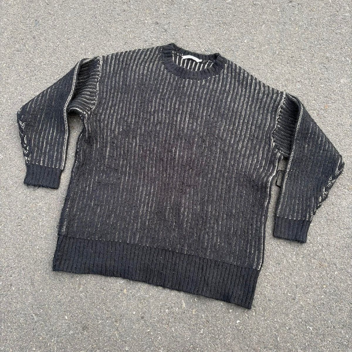 Japanese Brand AMERICAN HOLIC Textured Knit Sweater Minimal Japanese Brand Size US XL / EU 56 / 4 - 8 Thumbnail