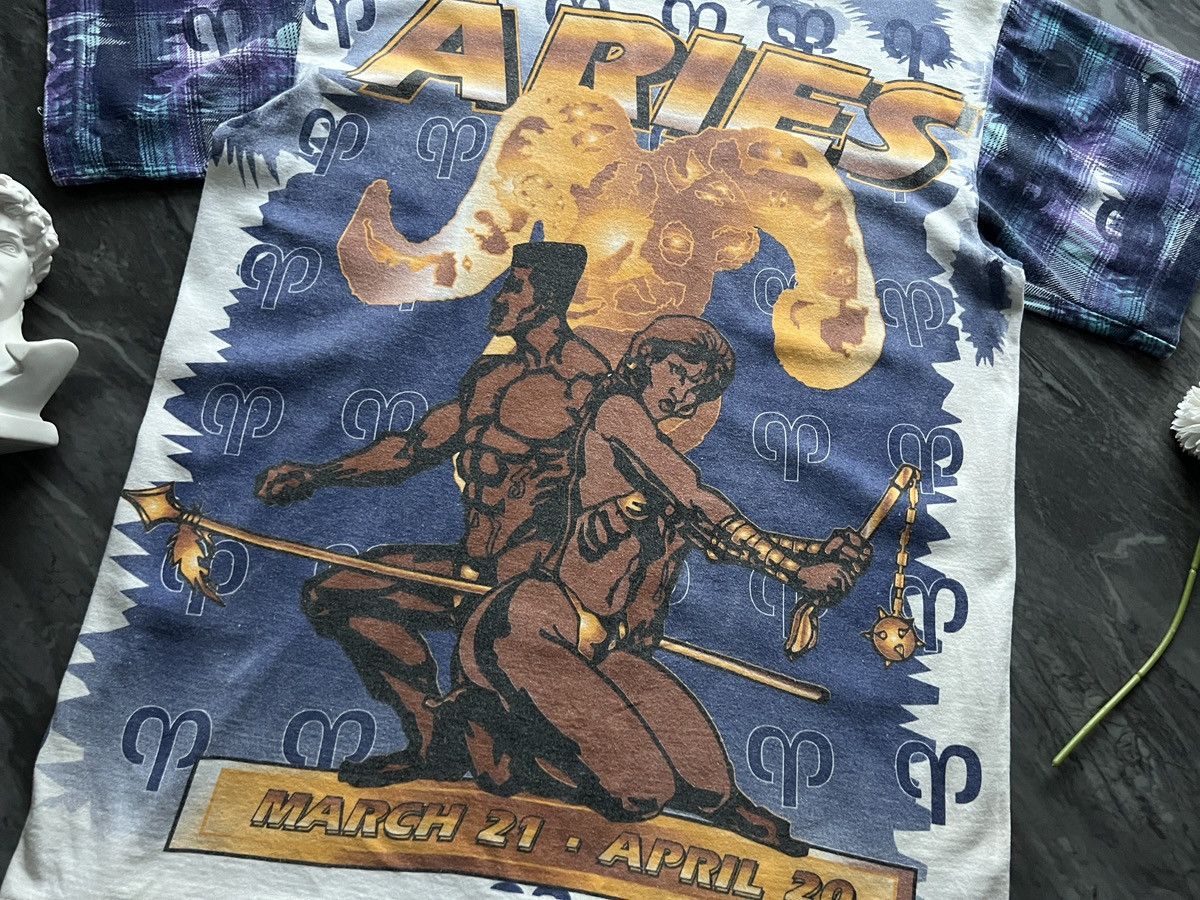 Vintage Zodiac : Aries All Over Printed Size US L / EU 52-54 / 3 - 5 Thumbnail