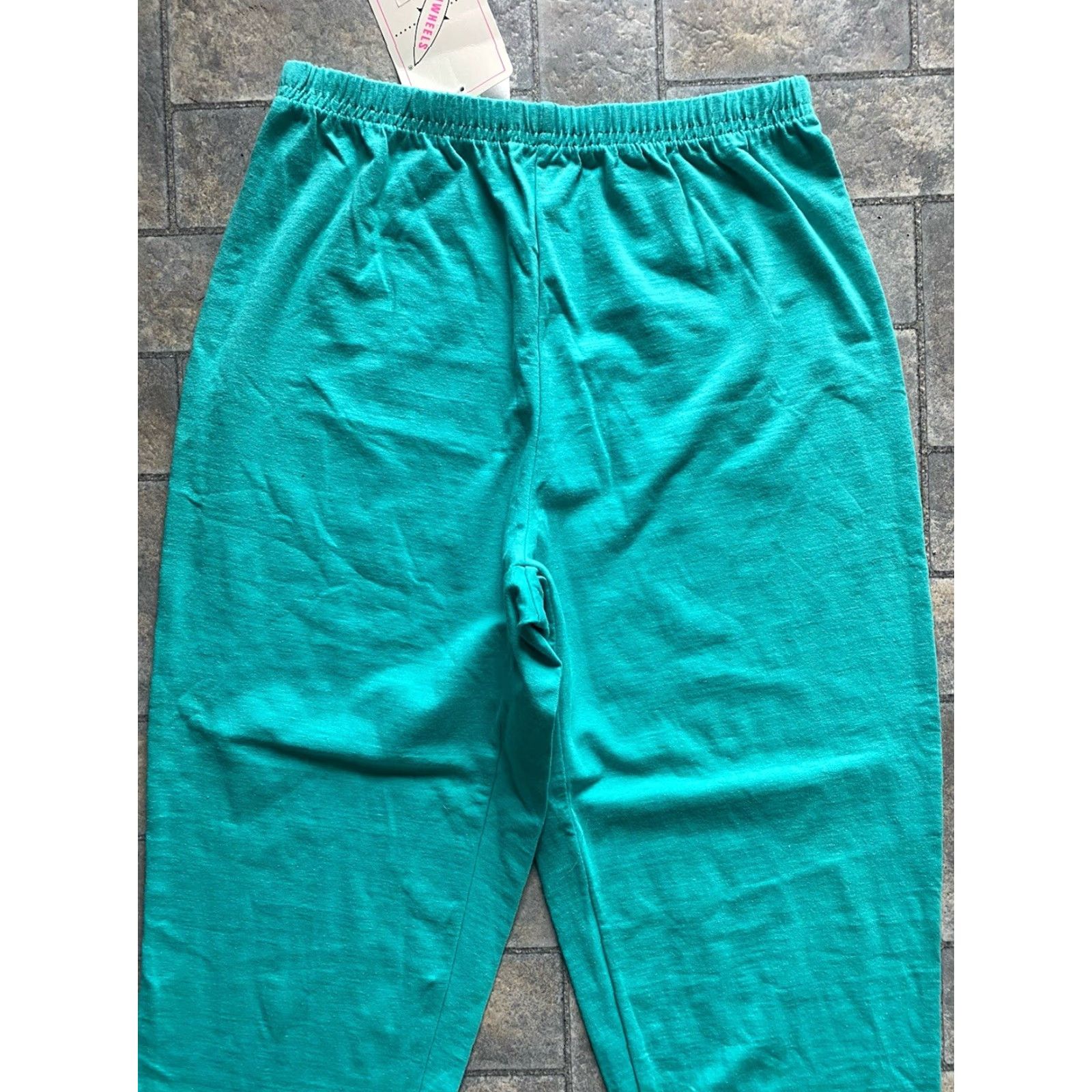 Vintage VINTAGE Pinwheels Pants Women L Green USA Made In USA JCPenney Pinwheels Green Pants Women L USA Vintage Size 36" / US 14 / IT 50 - 7 Thumbnail