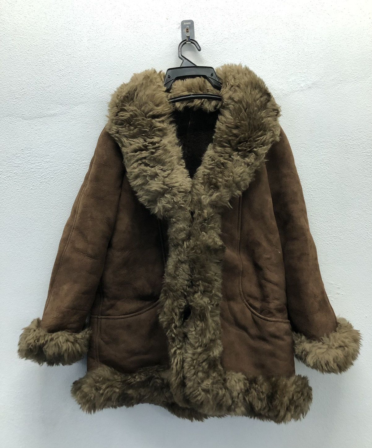 Leather Vintage Rotiny Fur Leather Jacket Size M / US 6-8 / IT 42-44 - 1 Thumbnail