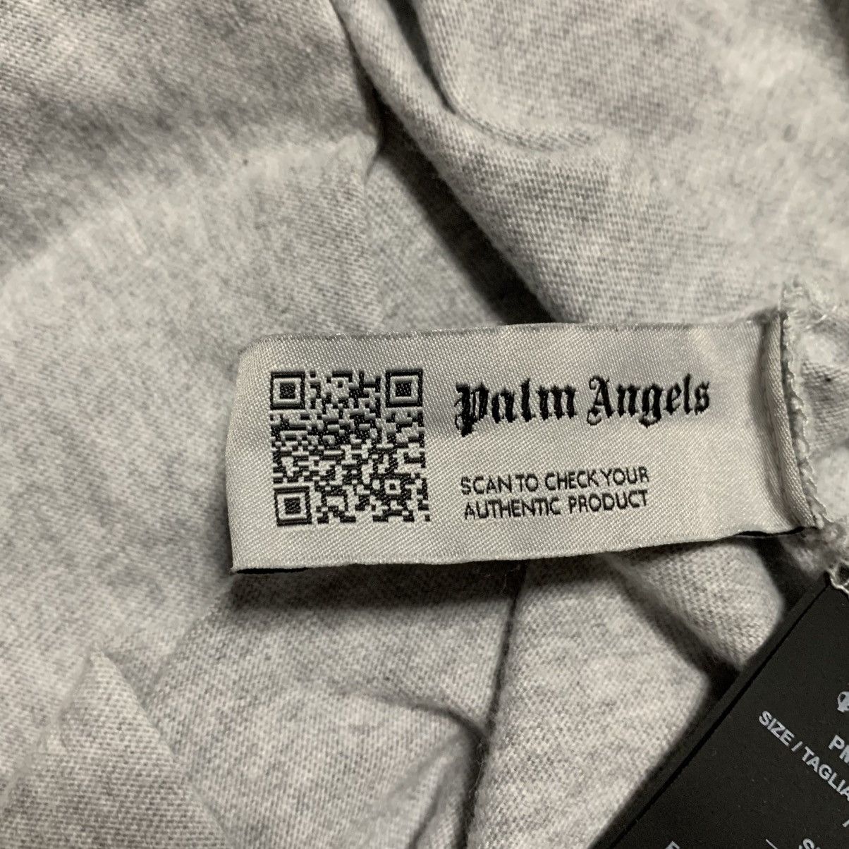 Represent Clo. Palm Angels Medium Classic Logo Grey Tee Size US M / EU 48-50 / 2 - 6 Thumbnail