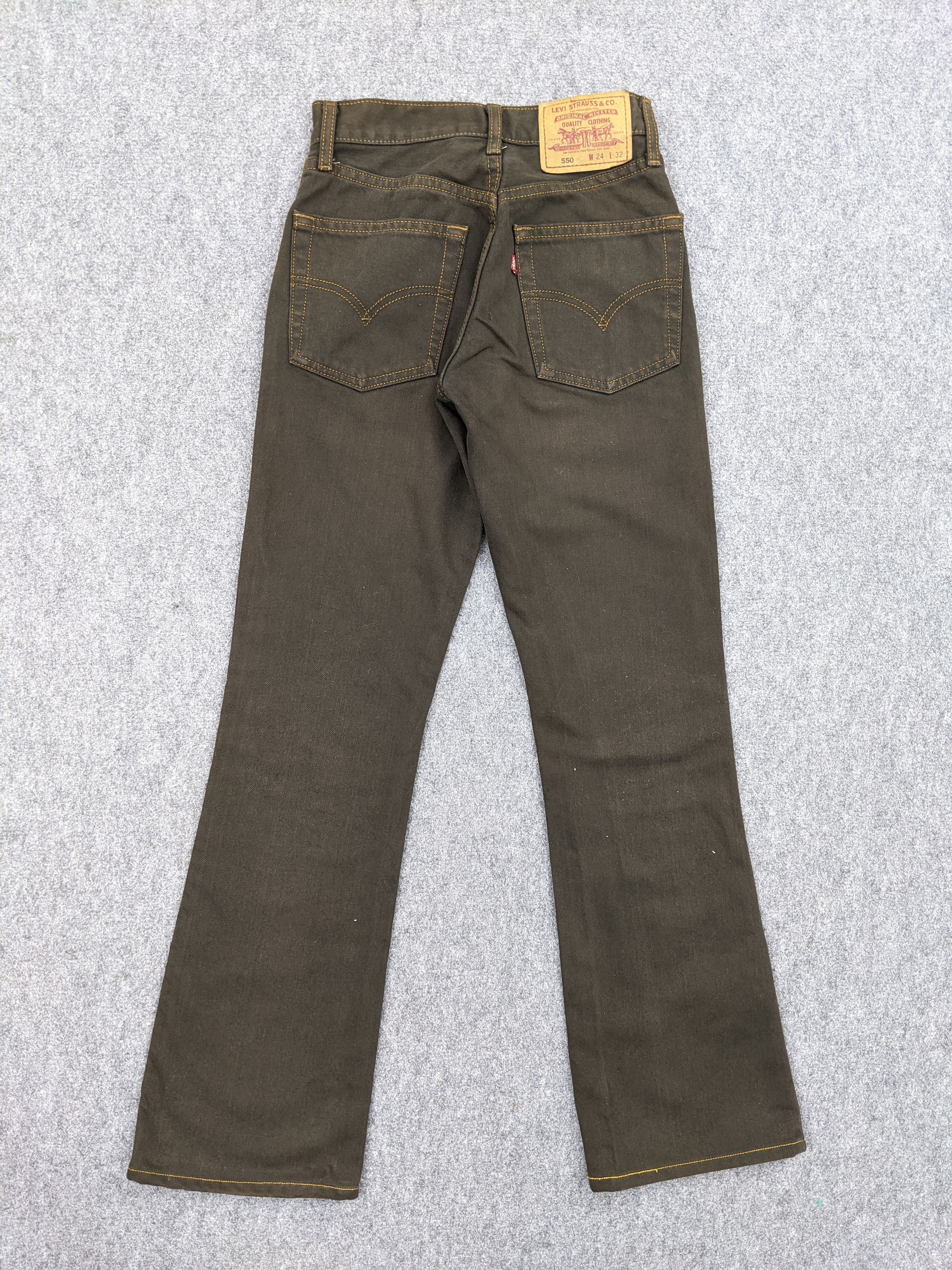 Levi's Vintage 90s Levis 550 Flared Bootcut Jeans DJ0014Z Size US 26 / EU 42 - 3 Thumbnail