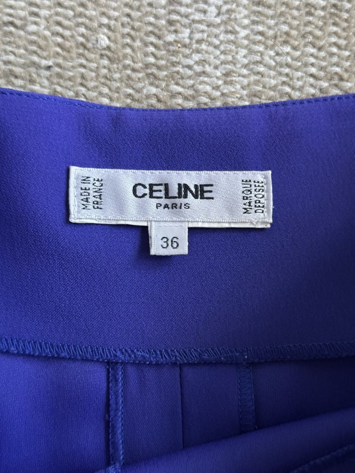Celine Vintage Celine high waist knife pleat short Size 26" / US 2 / IT 38 - 7 Thumbnail