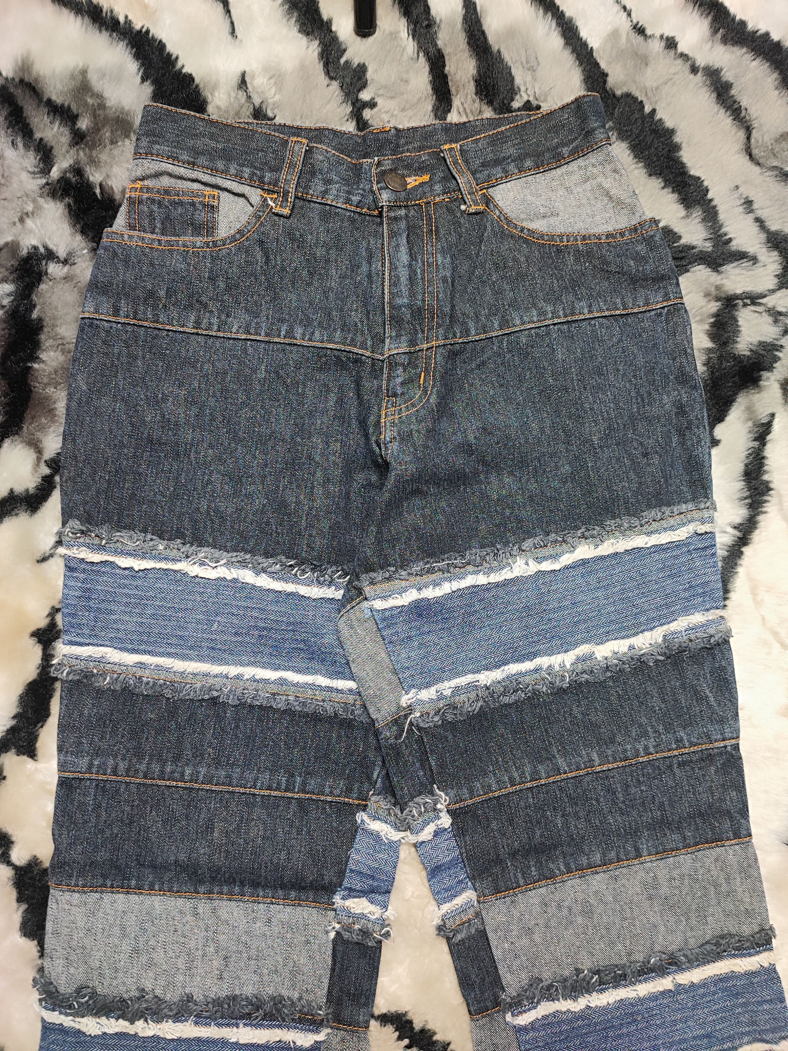 Hysteric Glamour Hagi Flared Denim Patchwork Inspired Hysteric Glamour Size 25" / US 0 / IT 36 - 2 Thumbnail