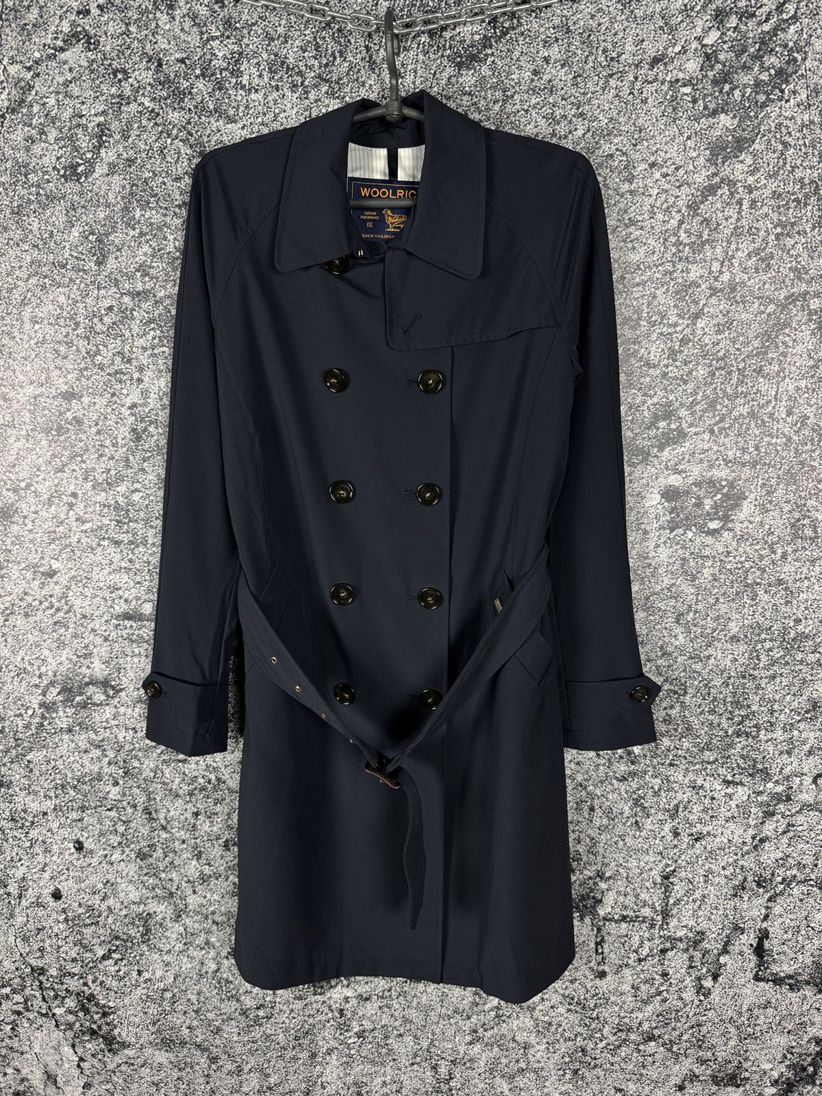 Woolrich Woolen Mills Women’s Woolrich John Rich & Bros Trench Coat Jacket Size S Size S / US 4 / IT 40 - 1 Thumbnail