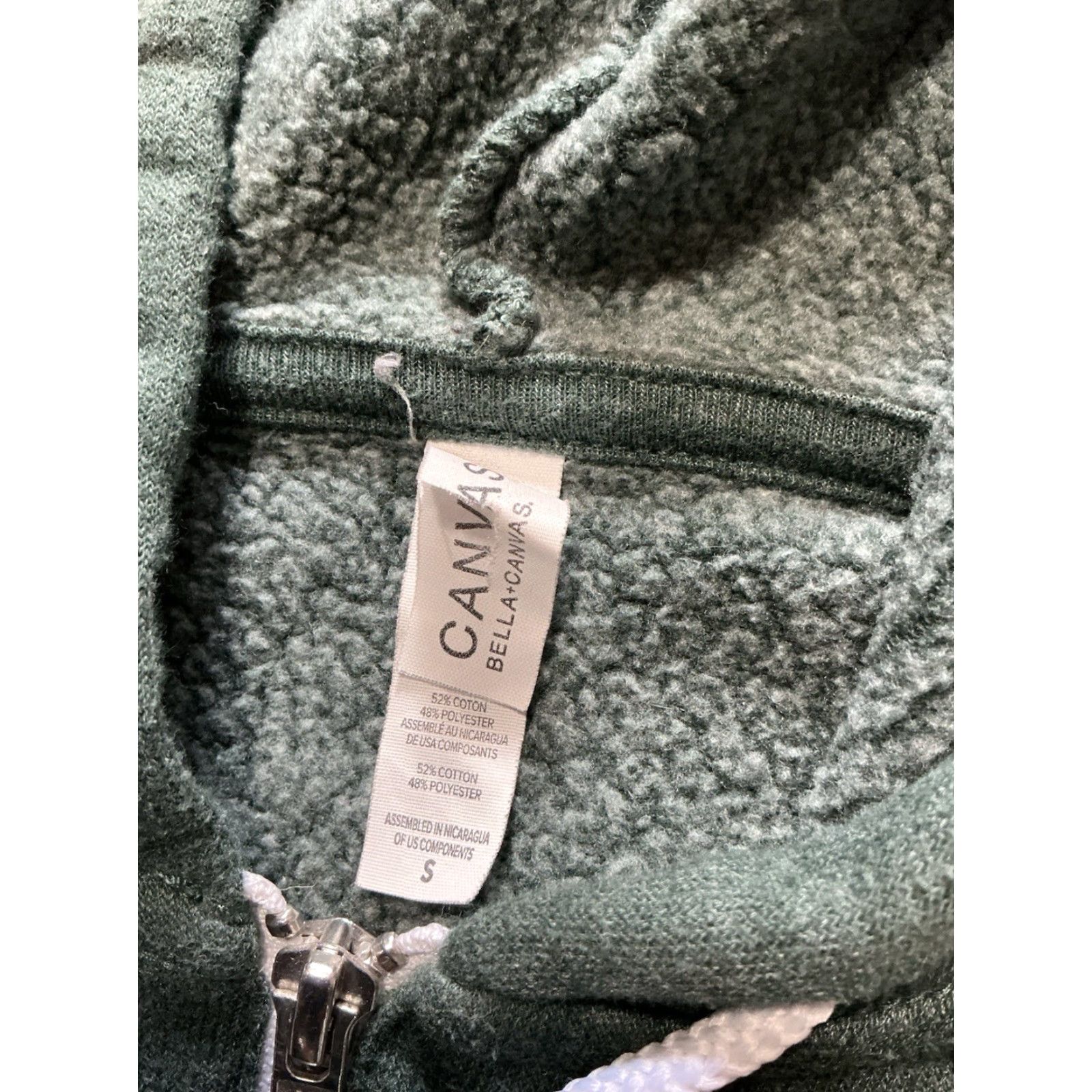 Vintage A Christmas Story Live! 2017 Musical Comedy Official Merch Full Zip Green Fleece Hoodie Sz. S Mens Hoodie Size US S / EU 44-46 / 1 - 6 Thumbnail