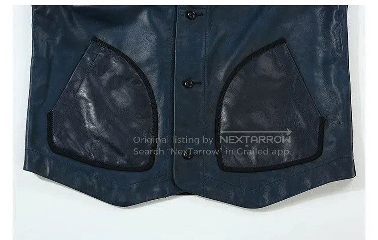 Deluxeware Deluxeware Dalee's Horse Leather Vest. Size US M / EU 48-50 / 2 - 6 Thumbnail