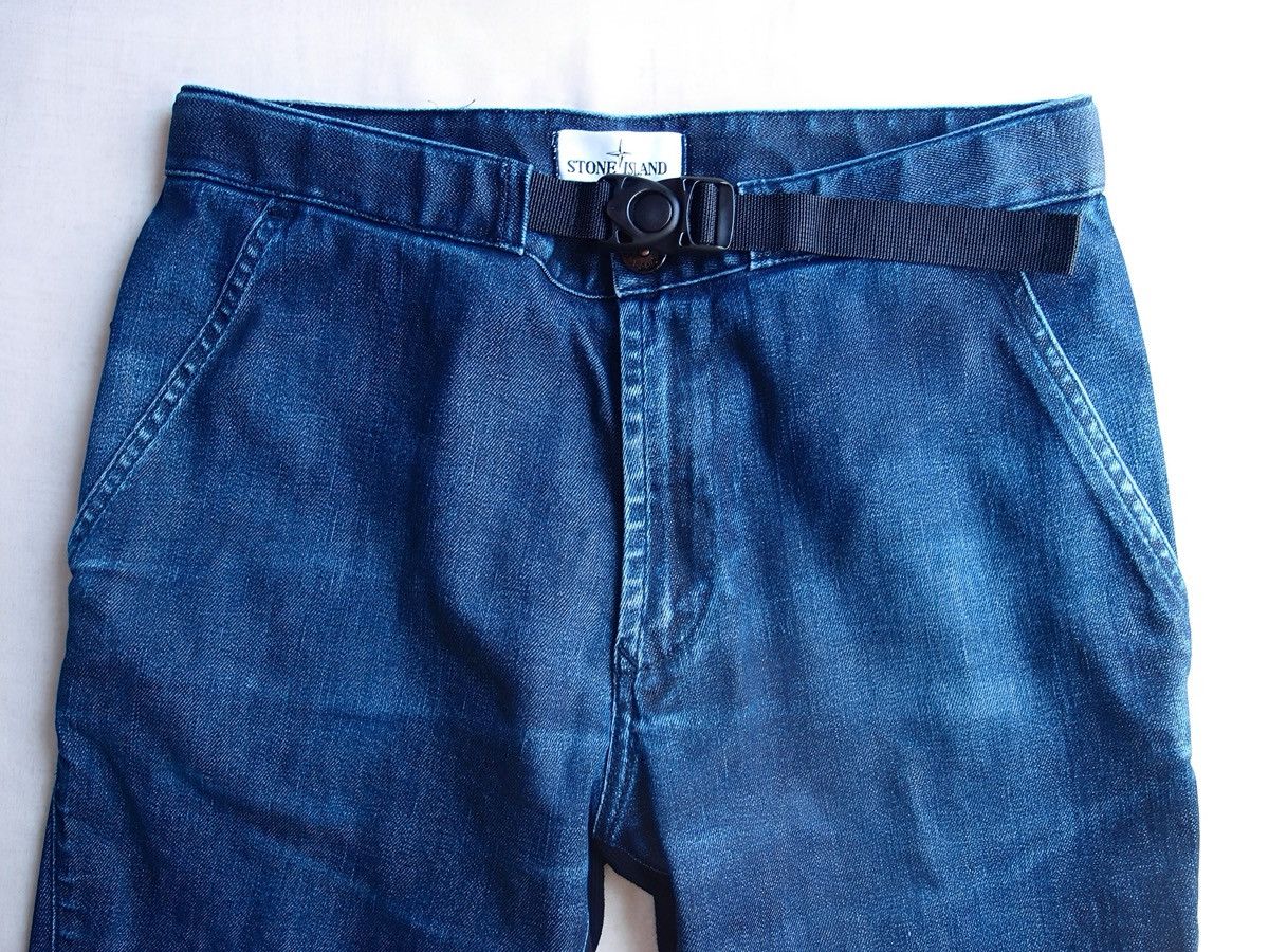 Stone Island STONE ISLAND 2017AW TYPE SL Technical Denim Pants W31 Size US 31 - 2 Thumbnail