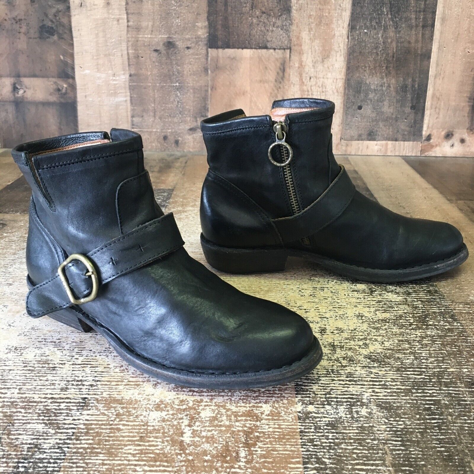 Fiorentini + Baker Fiorentini Baker Black Ankle Boots Womens EUR 36 US 6 Size US 6 / IT 36 - 5 Thumbnail
