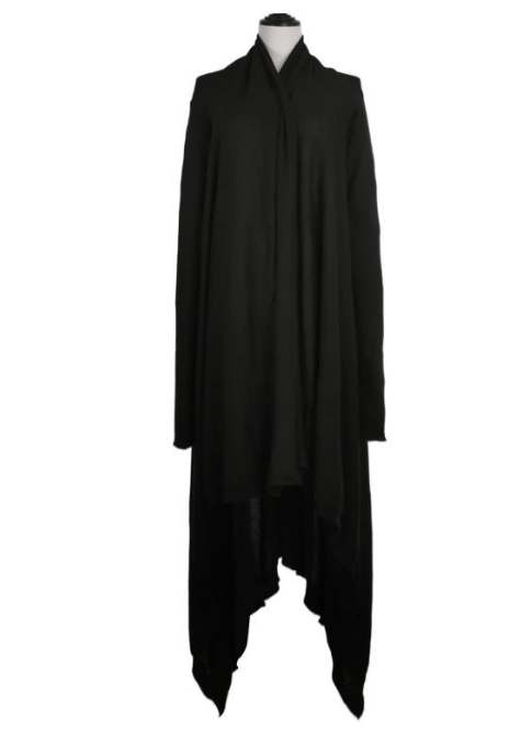 Rick Owens Rick Owens Black Down Stand Collar Jacket Size L / US 10 / IT 46 - 2 Thumbnail