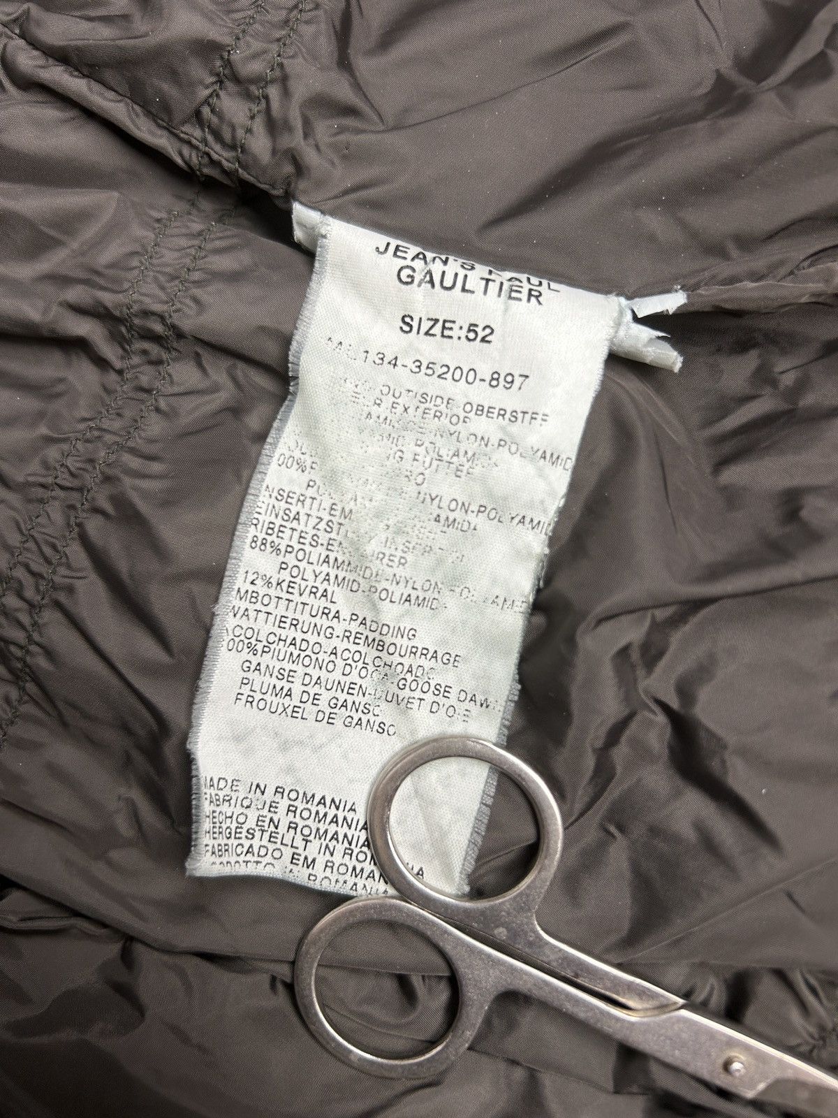 Jean Paul Gaultier Vintage Jean Paul Gaultier JPG Logo Nylon Parka Jacket Coat Size US L / EU 52-54 / 3 - 19 Thumbnail