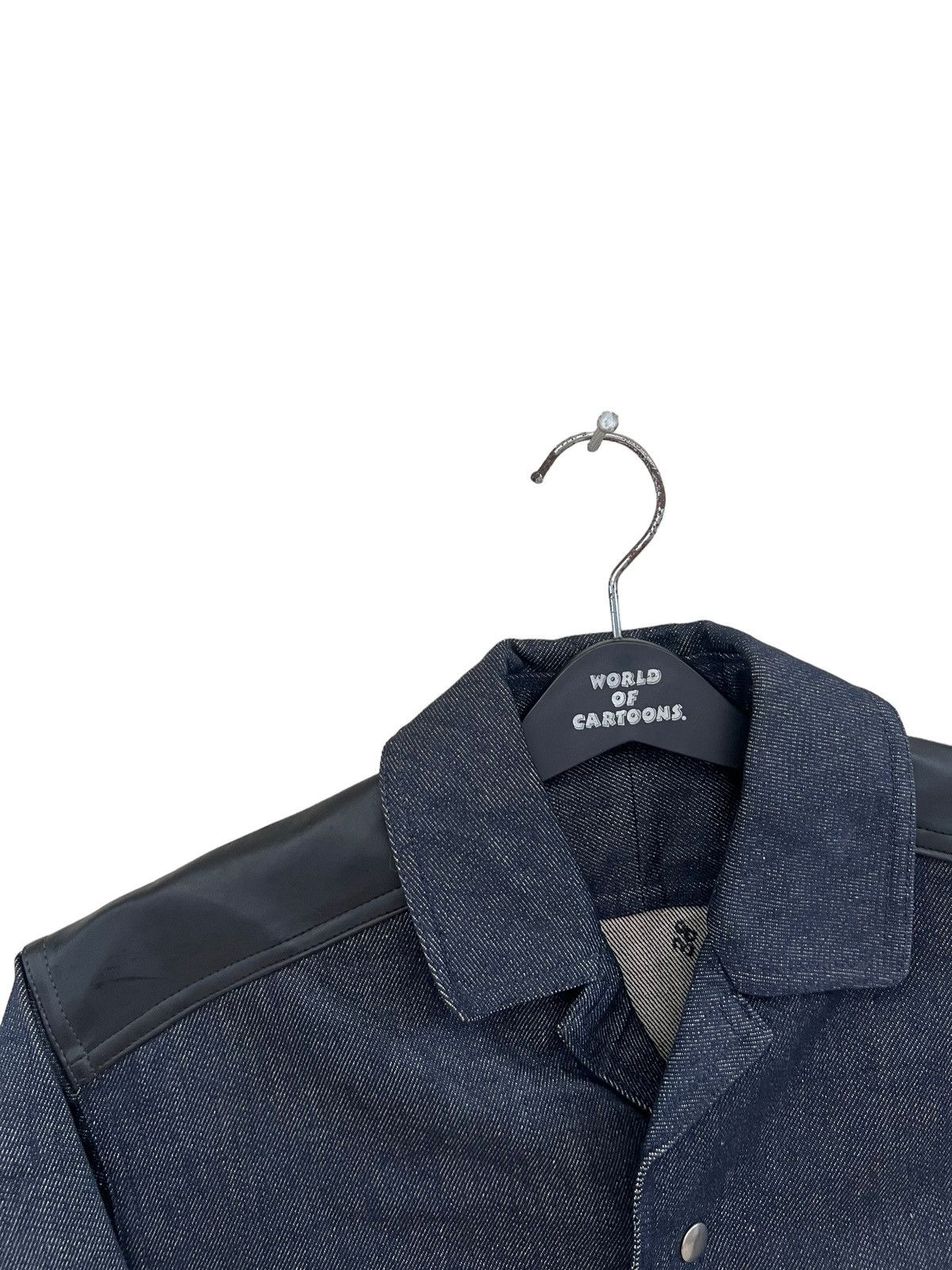 Vintage Vintage YOSHISEI Sports Wear "Colosseum" Hybrid Denim Jacket Size US M / EU 48-50 / 2 - 7 Thumbnail