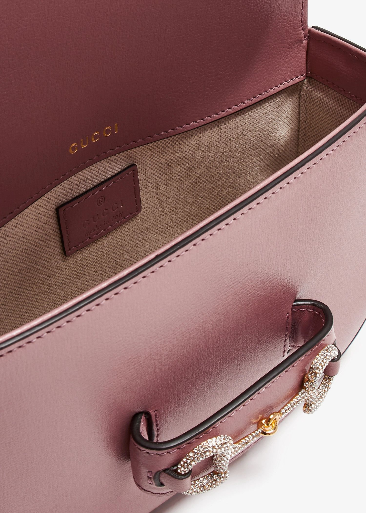 Gucci o1la5ras0526 Size: OS / Gucci Horsebit 1955 Mini Bag Pink Size ONE SIZE - 4 Thumbnail