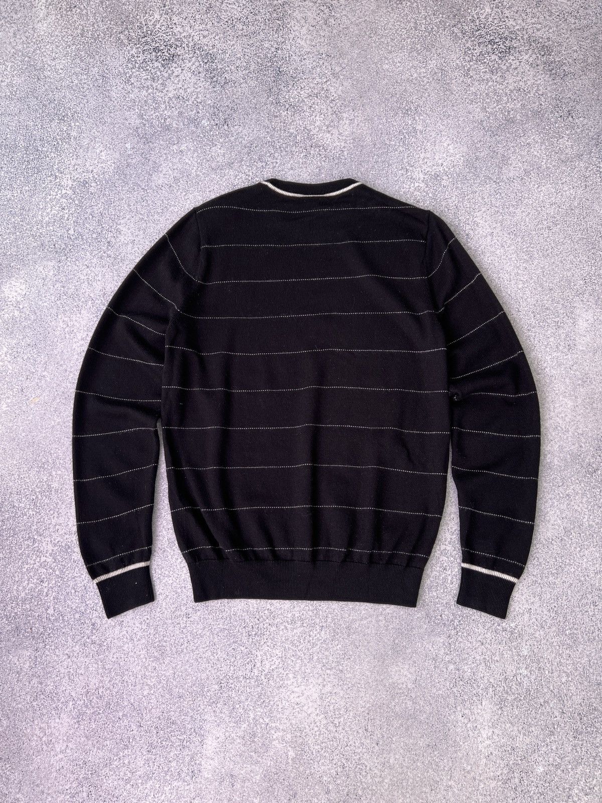 Lacoste × Vintage Vintage Lacoste Sport Striped Sweater Size US M / EU 48-50 / 2 - 9 Thumbnail