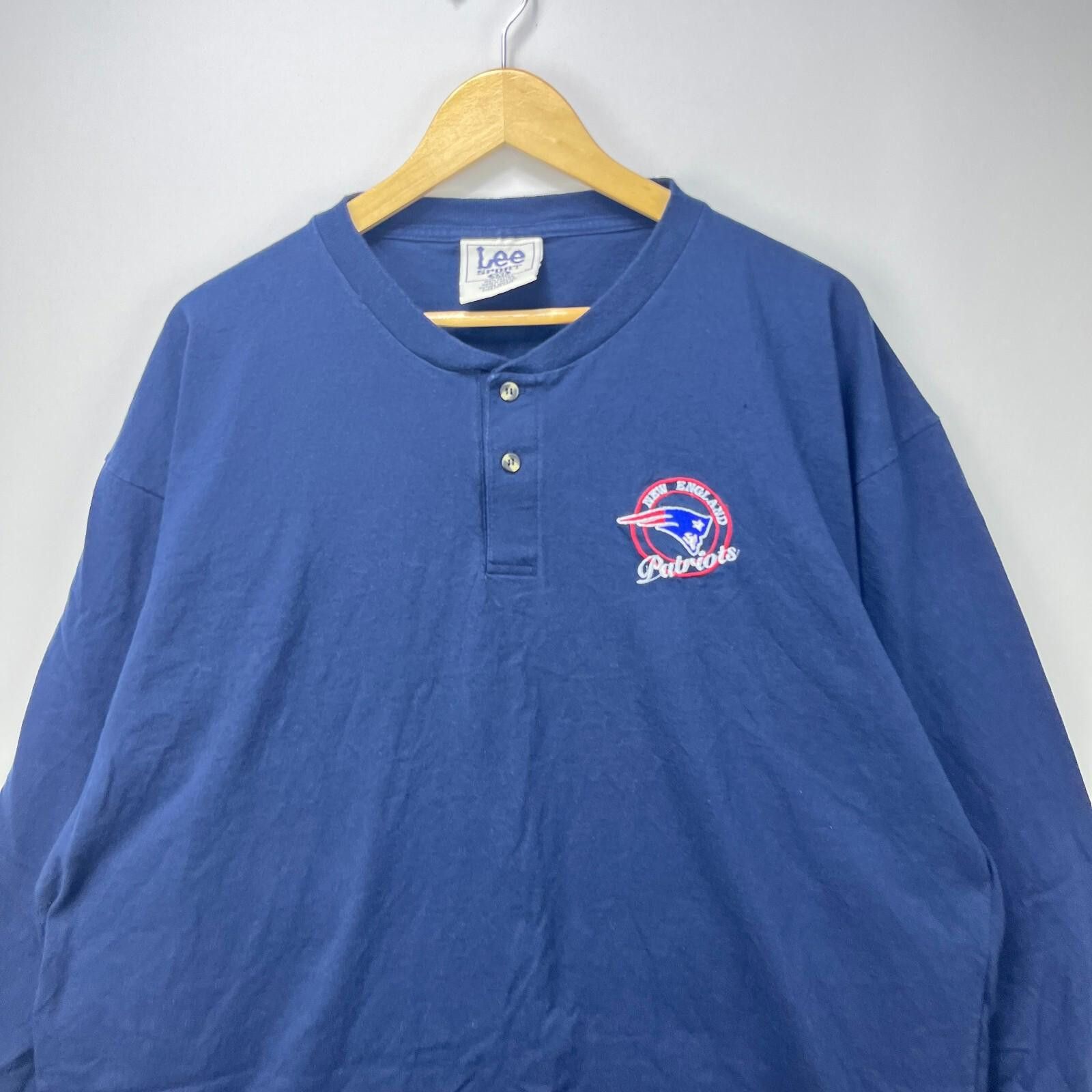 NFL Vintage NFL New England Patriots Long Sleeve Shirt 2XL Size US XXL / EU 58 / 5 - 2 Thumbnail