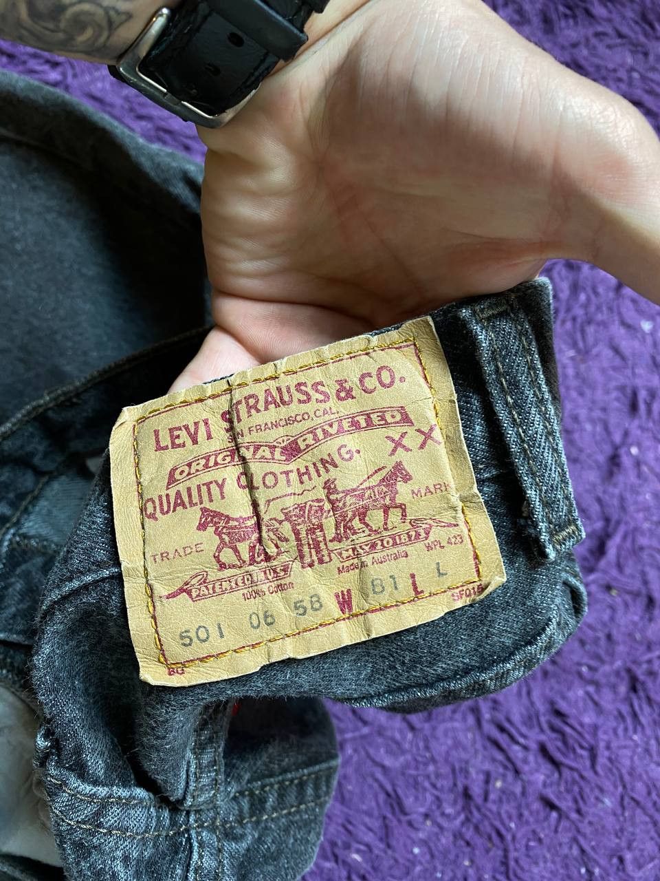 Levi's Levi's 501 06 58 Y2K Vintage jeans streetwear Size US 34 / EU 50 - 4 Thumbnail