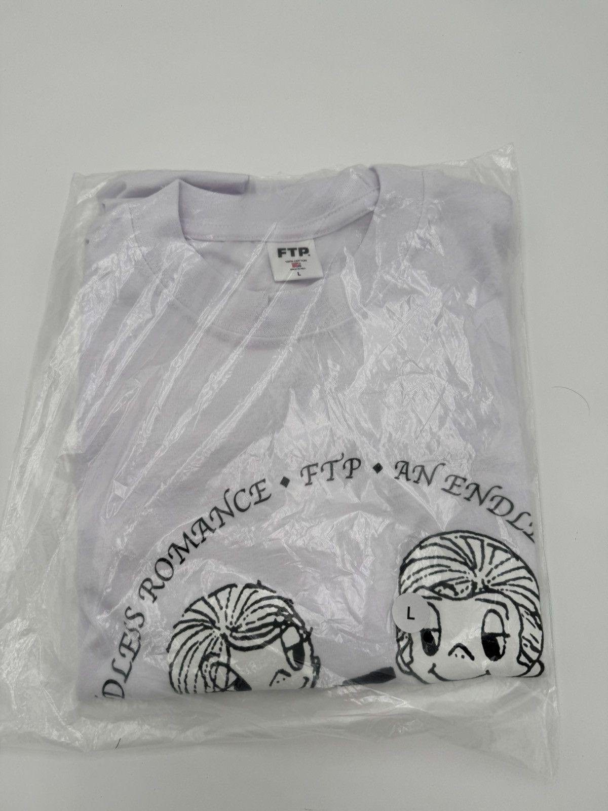 Fuck The Population FTP Endless Romantic Tee White Size US L / EU 52-54 / 3 - 4 Thumbnail