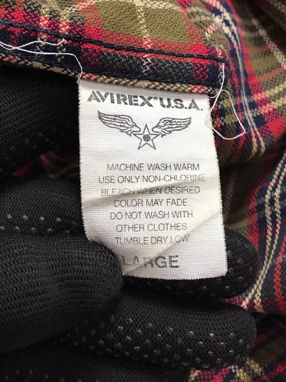 Avirex × Vintage Vintage Avirex Flannel Size US L / EU 52-54 / 3 - 5 Thumbnail